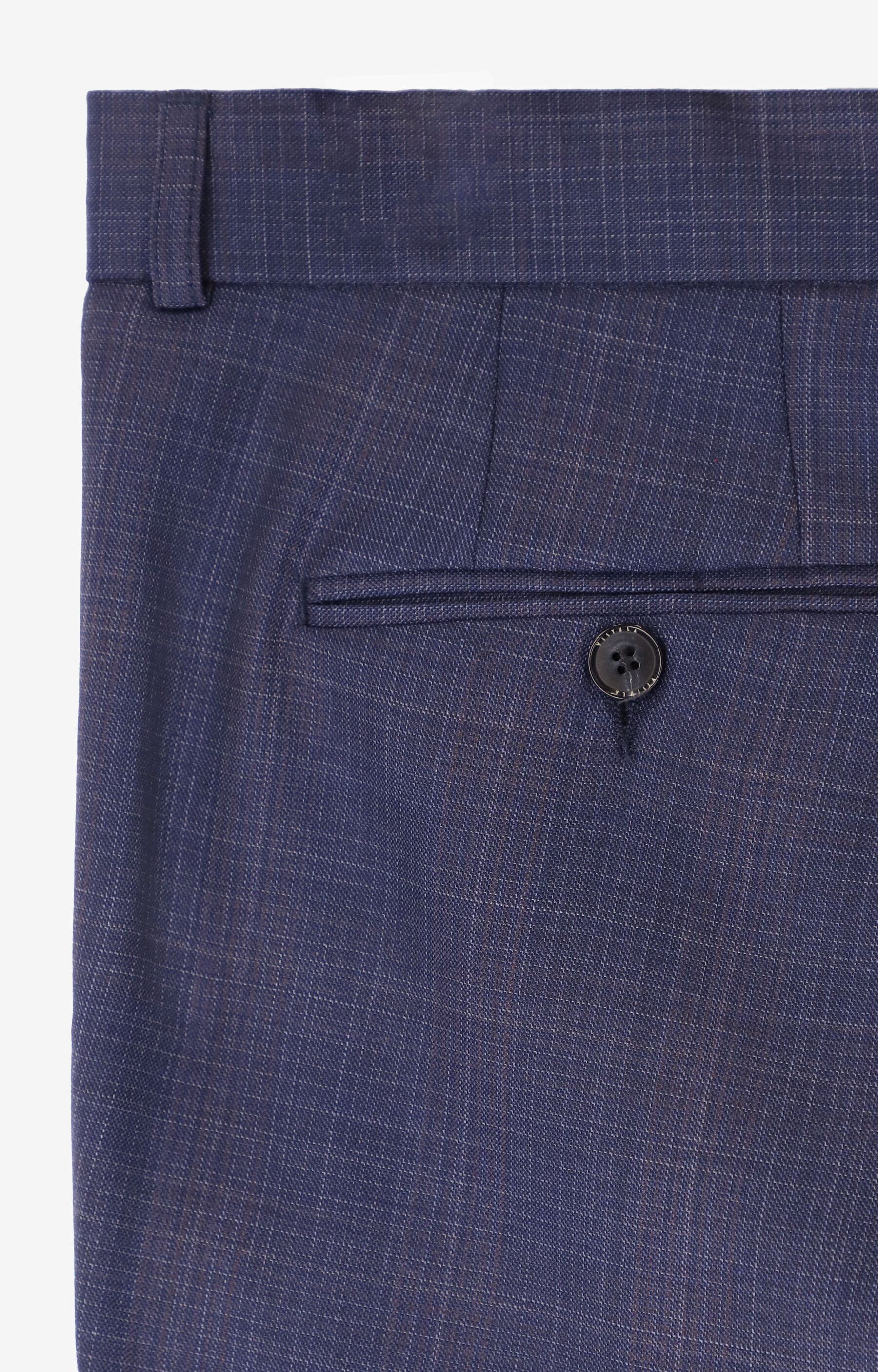 Wełniany garnitur slim fit - 8