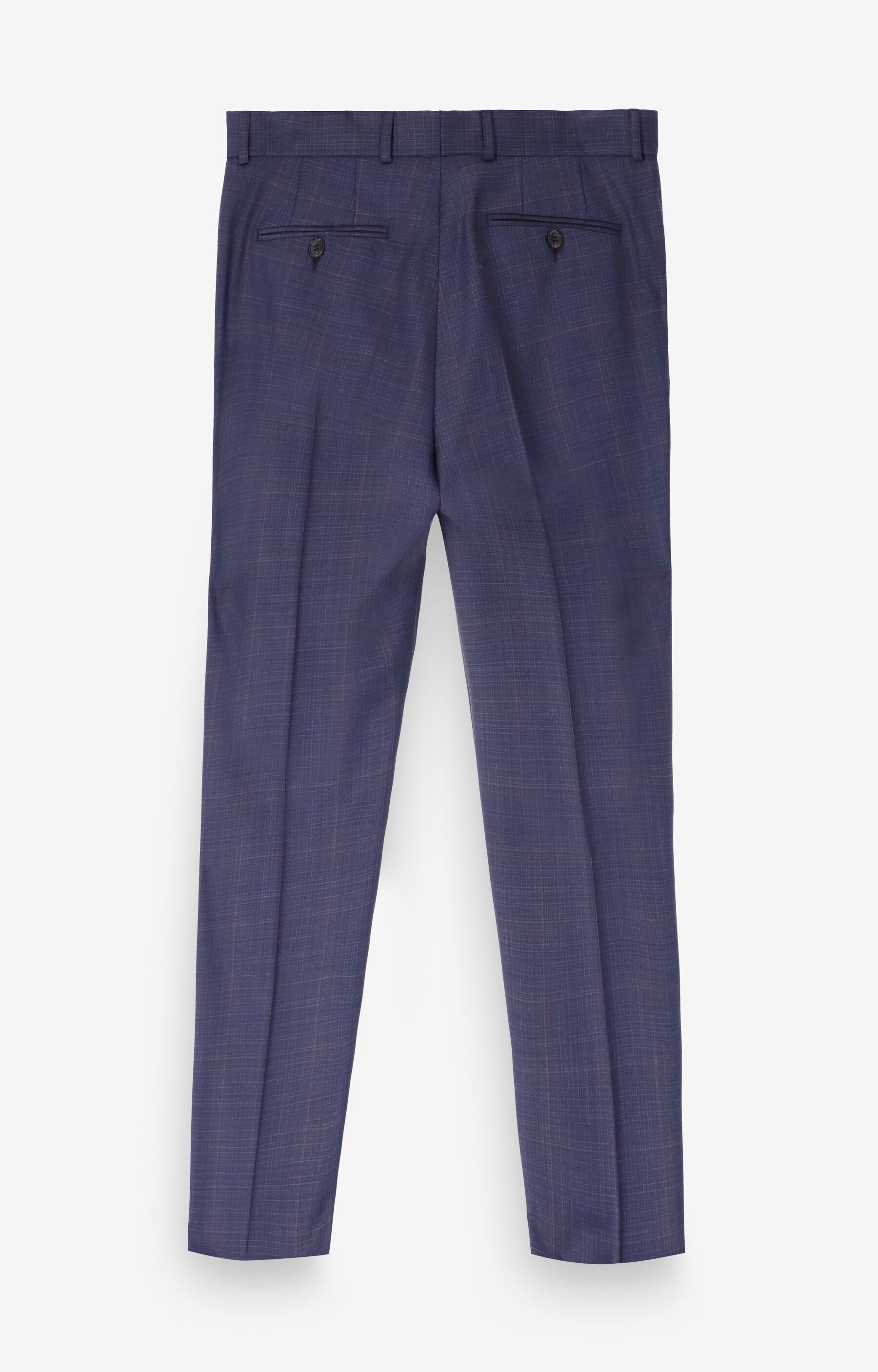 Wełniany garnitur slim fit - 7