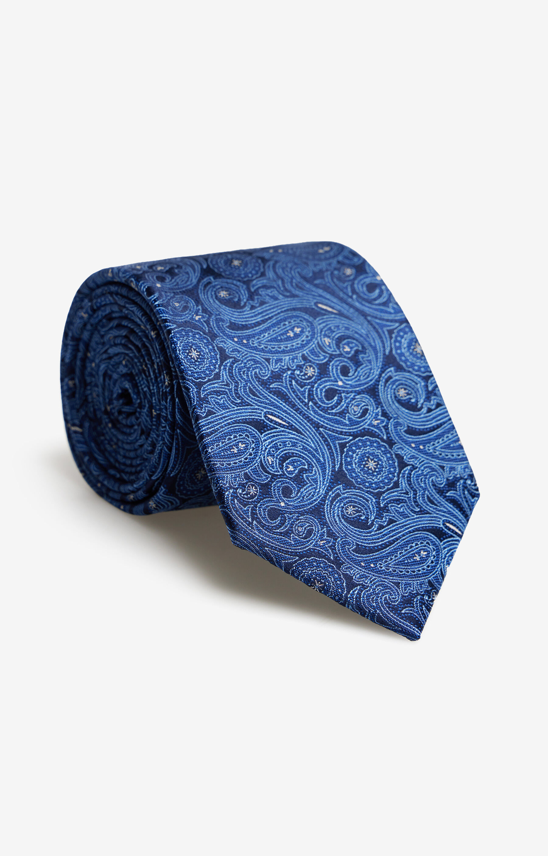 Jedwabny krawat we wzór paisley