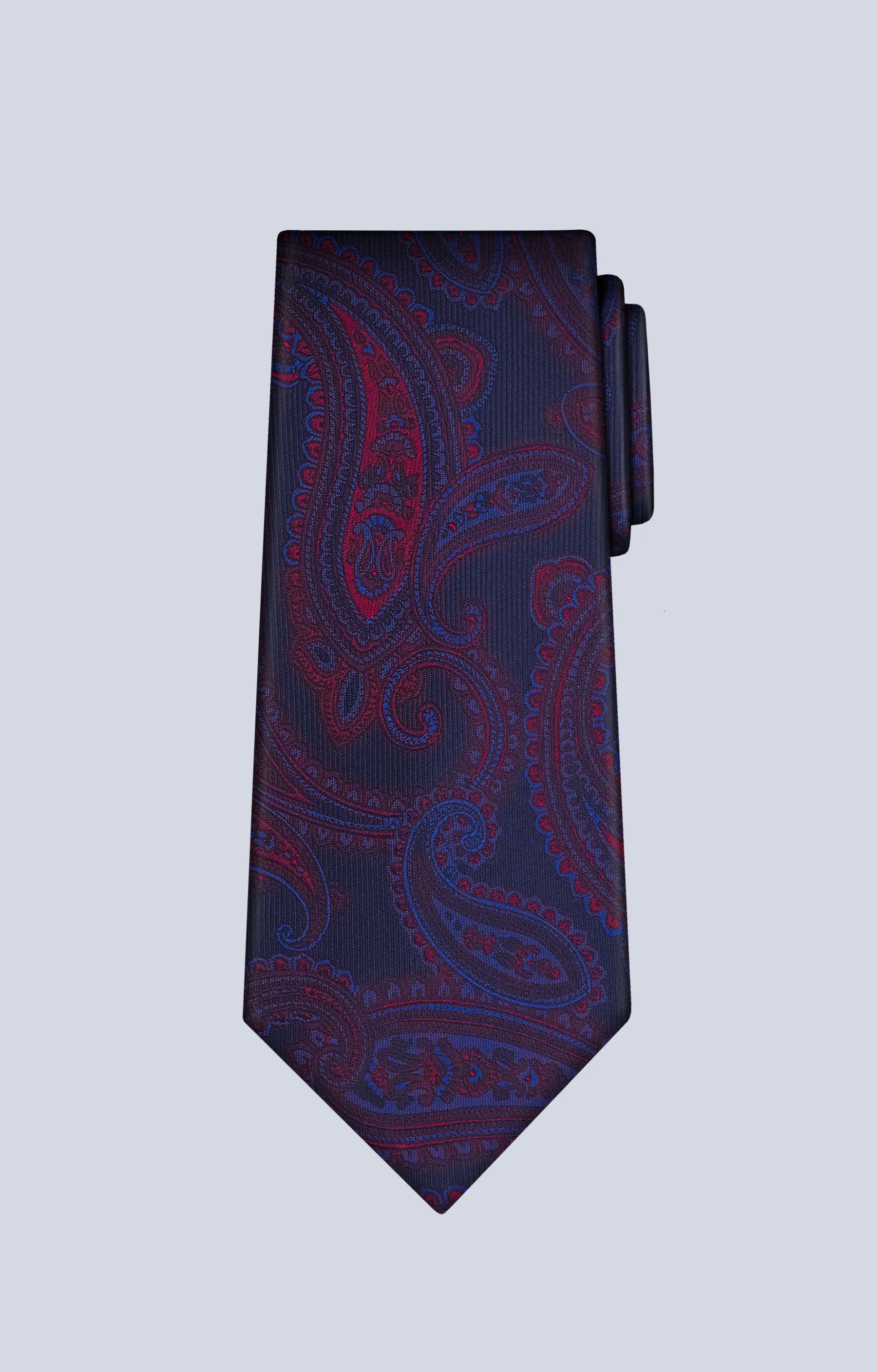 Jedwabny krawat we wzór paisley