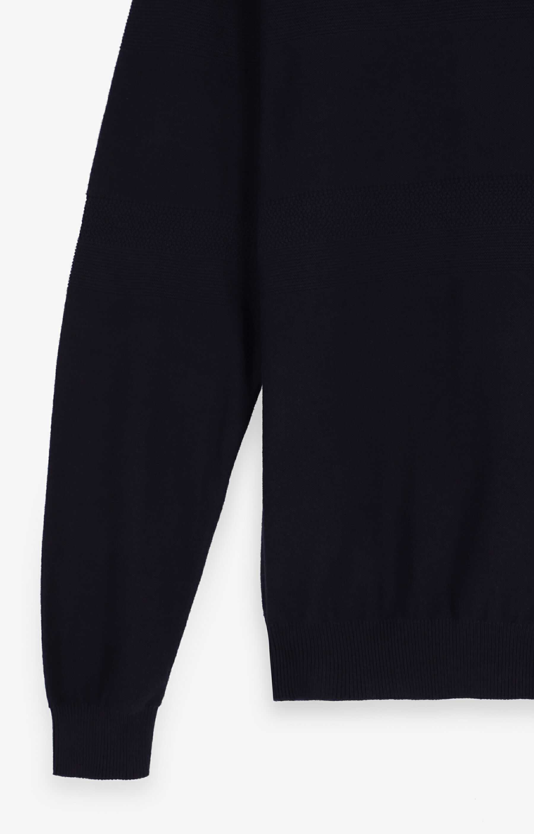 Bawełniany sweter round-neck - 7