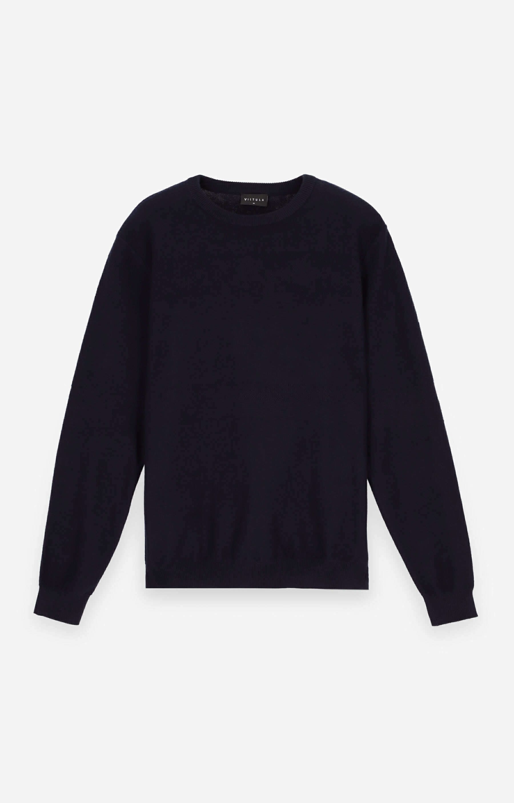 Bawełniany sweter round-neck - 5