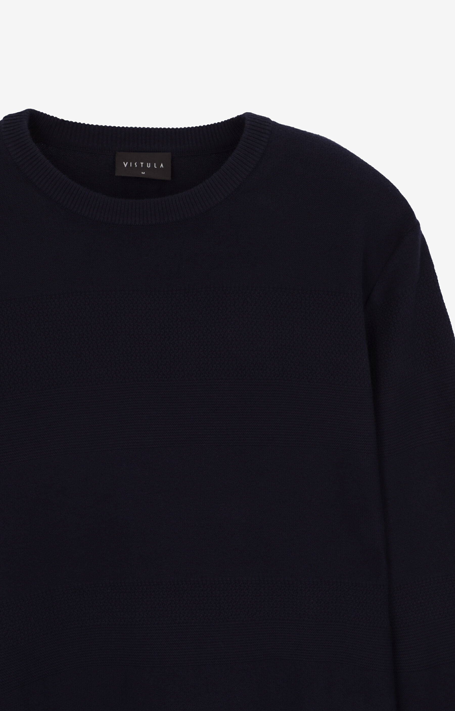 Bawełniany sweter round-neck - 6