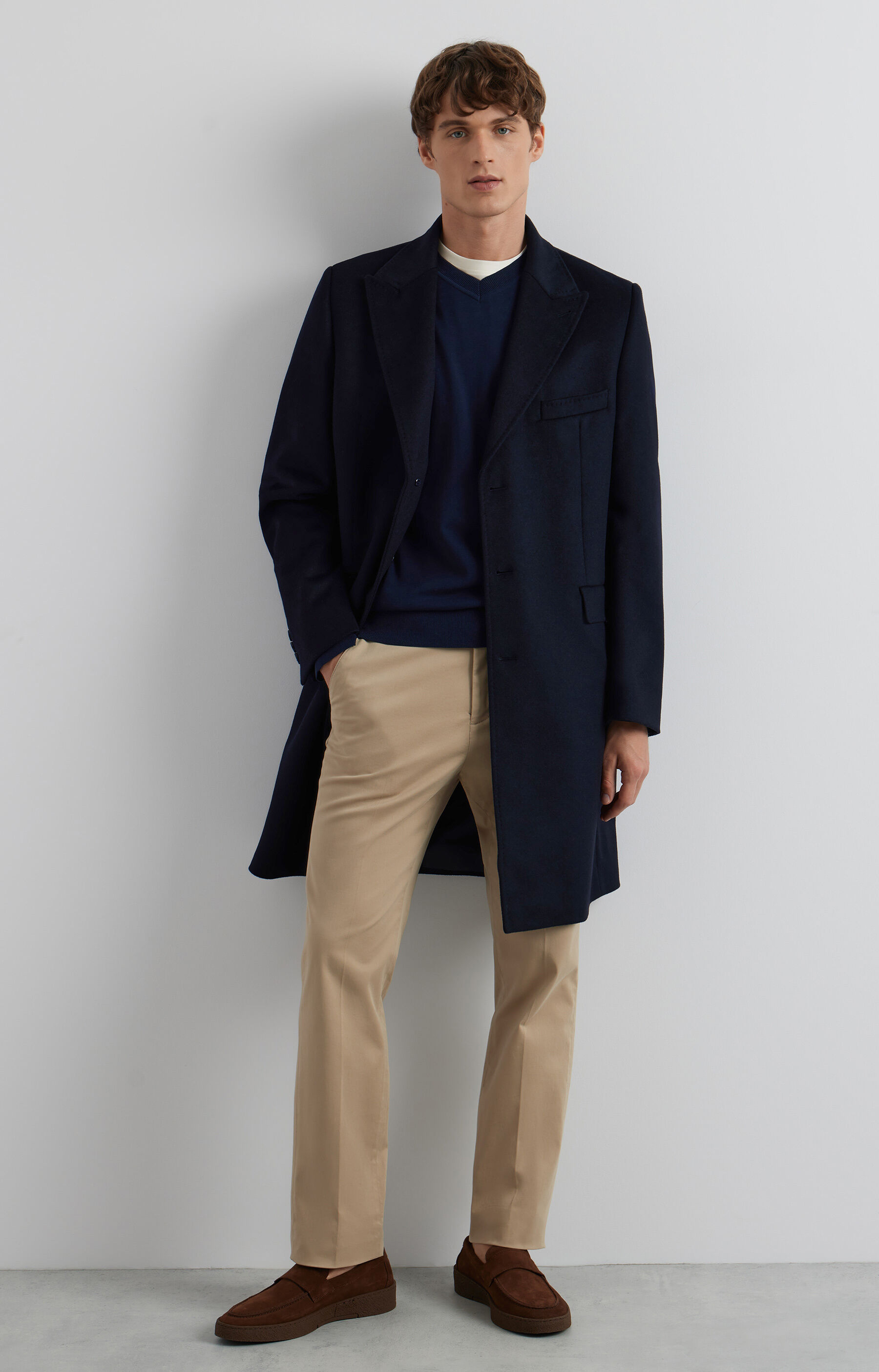 Sweter v-neck