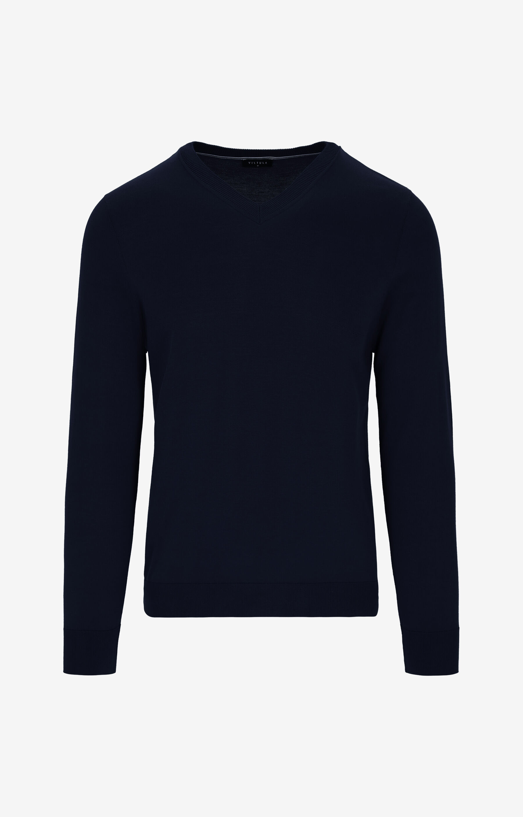 Sweter v-neck - 3