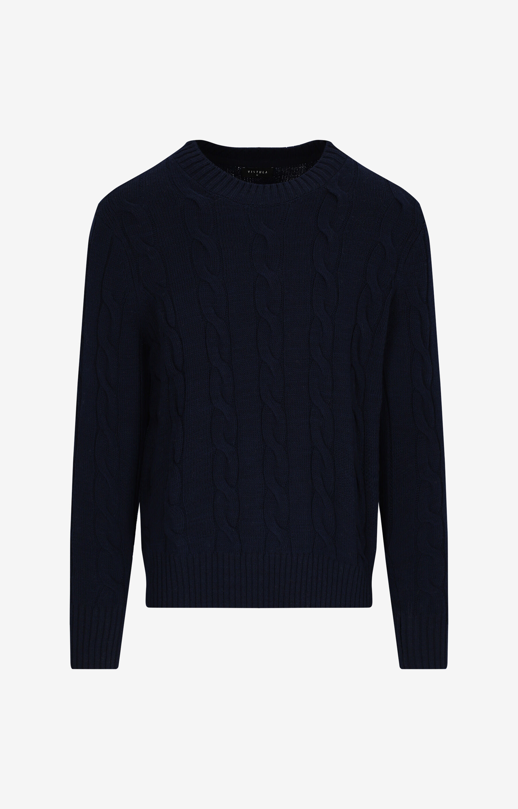 Sweter o warkoczowym splocie - 2