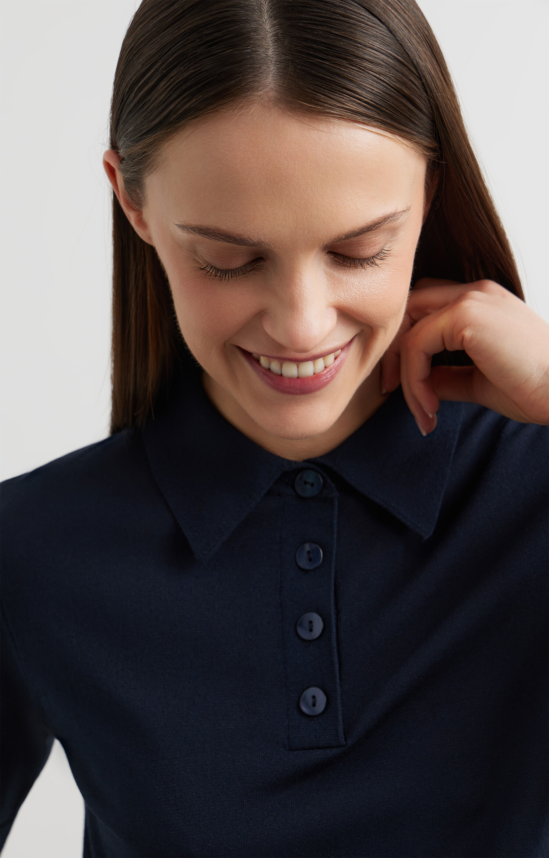 Sweter z kołnierzem - 7