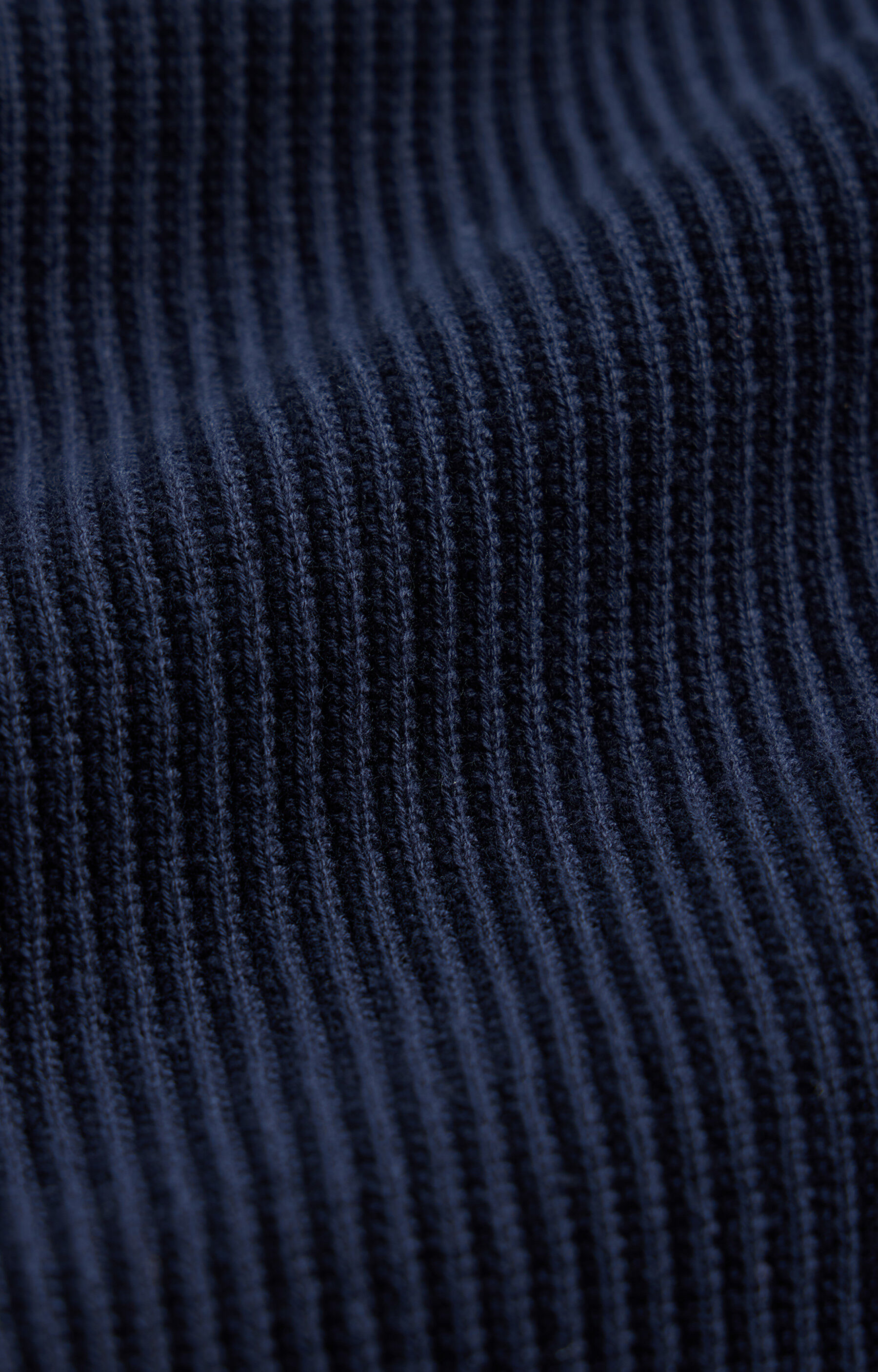 Sweter round neck w prążek - 5