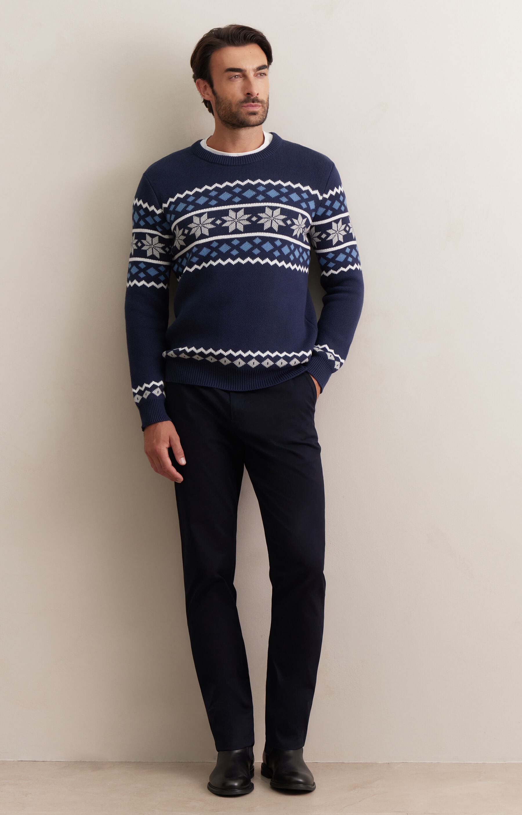 Sweter we wzory - 4