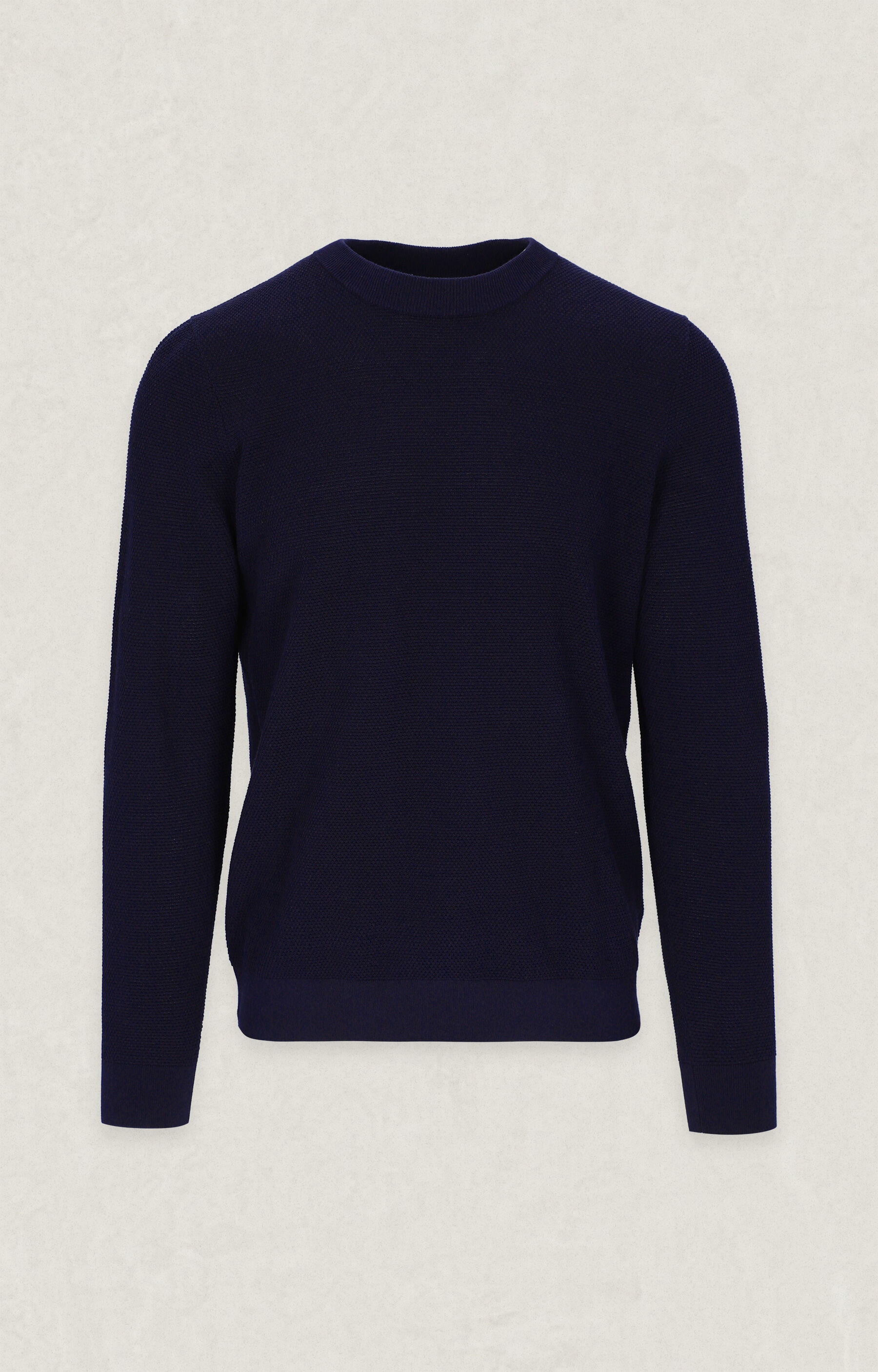 Bawełniany sweter w mikrowzór - 2