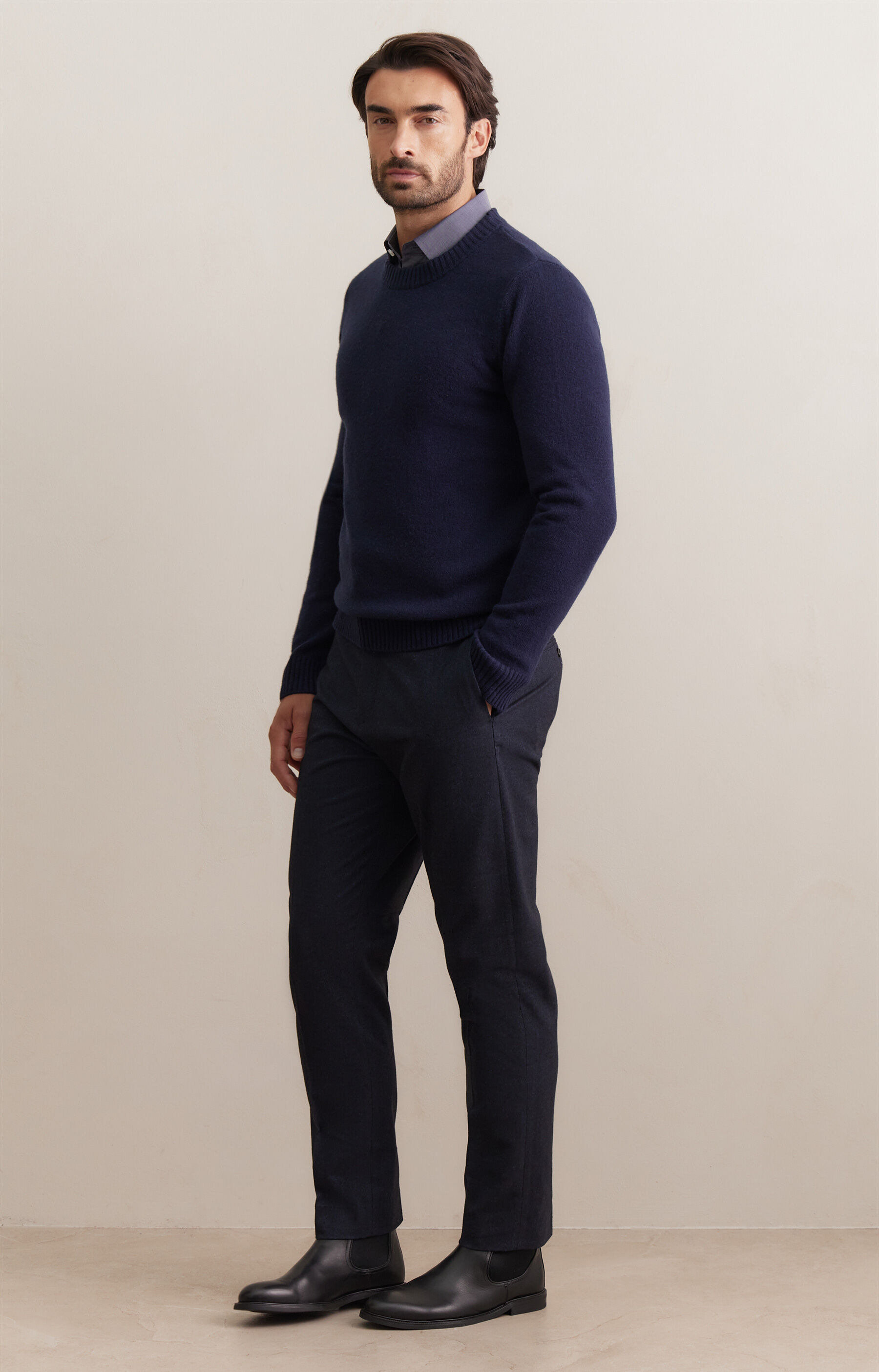 Sweter round neck - 4