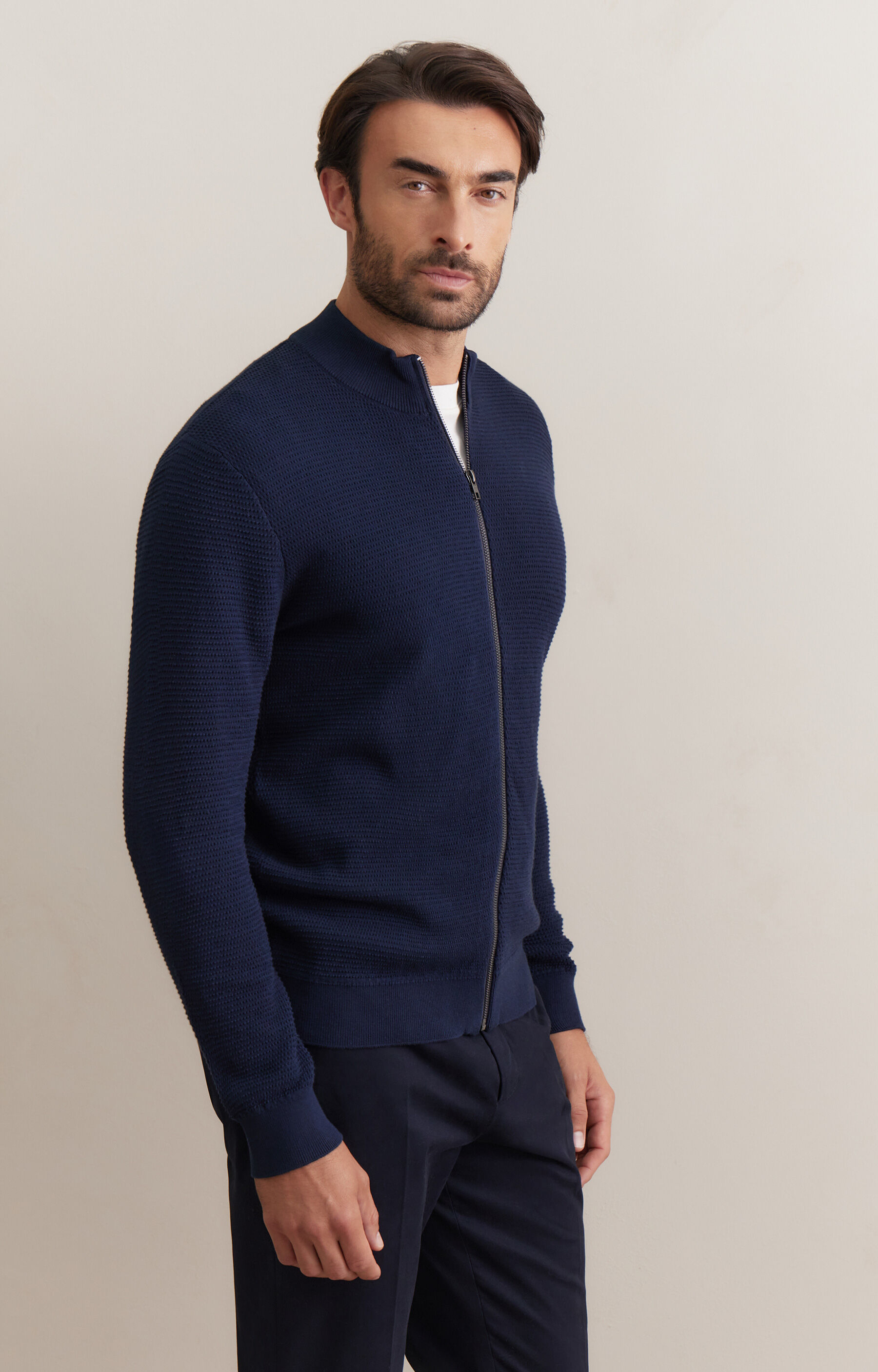 Rozpinany sweter - 6