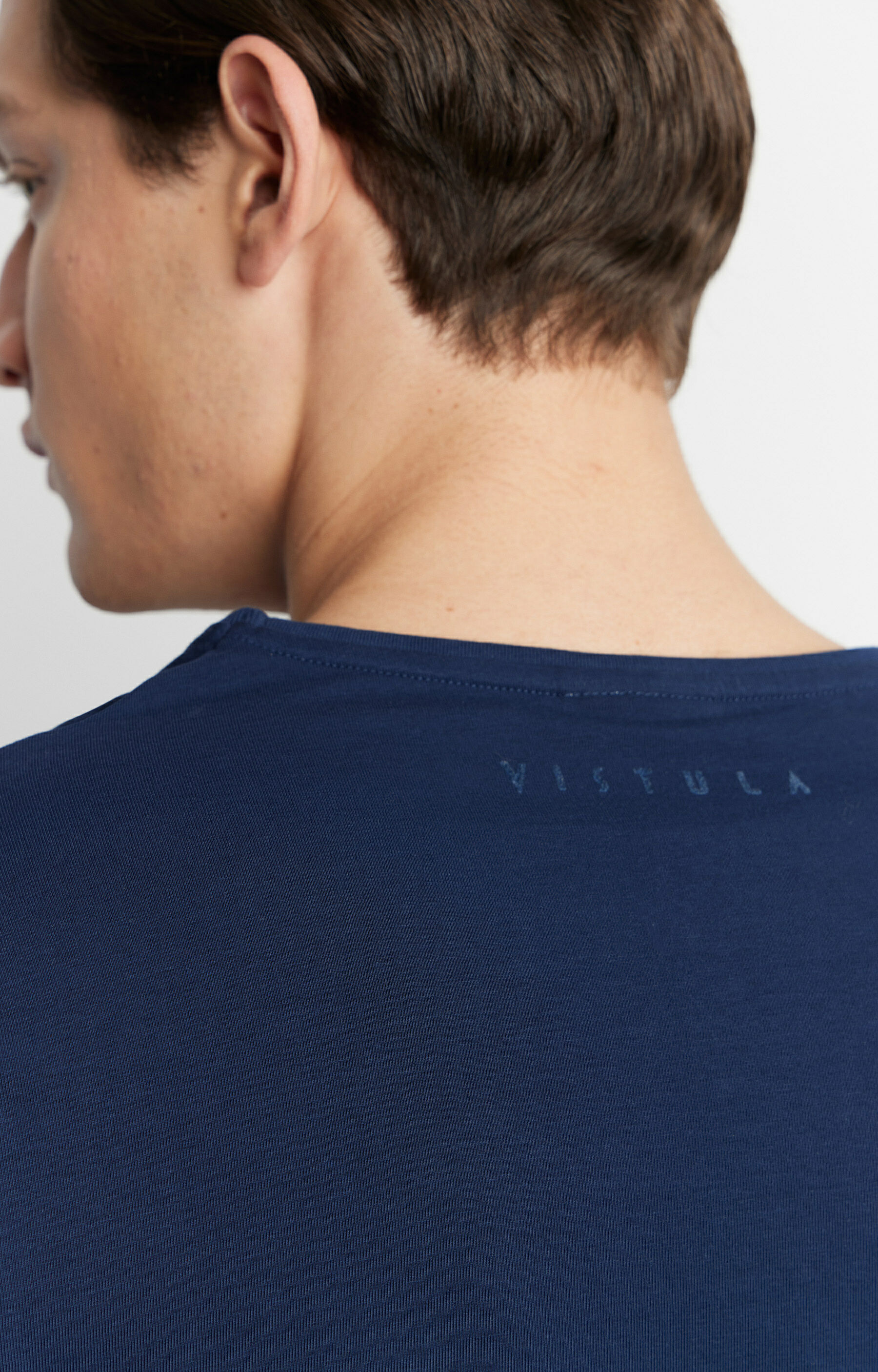 Dopasowany t-shirt basic - 5