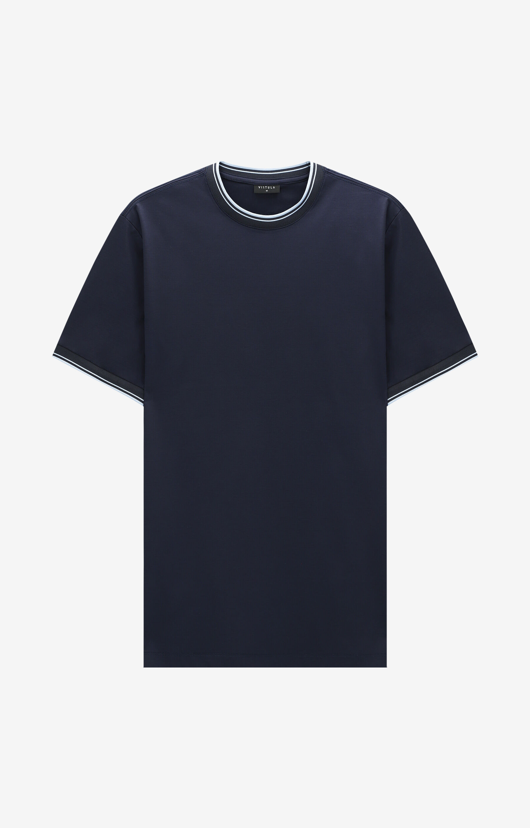 Gładki t-shirt regular - 2
