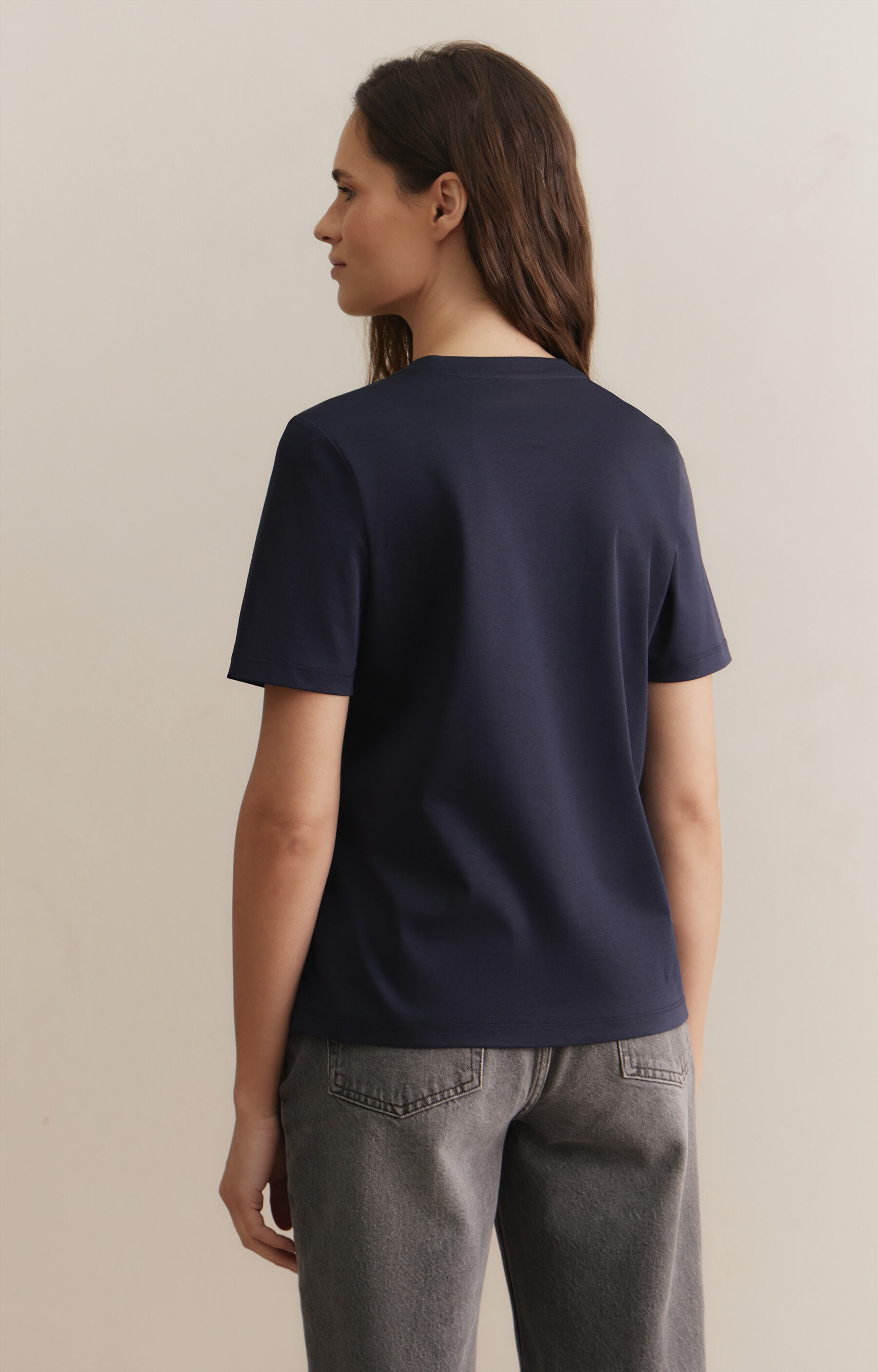 T-shirt slim v-neck - 3