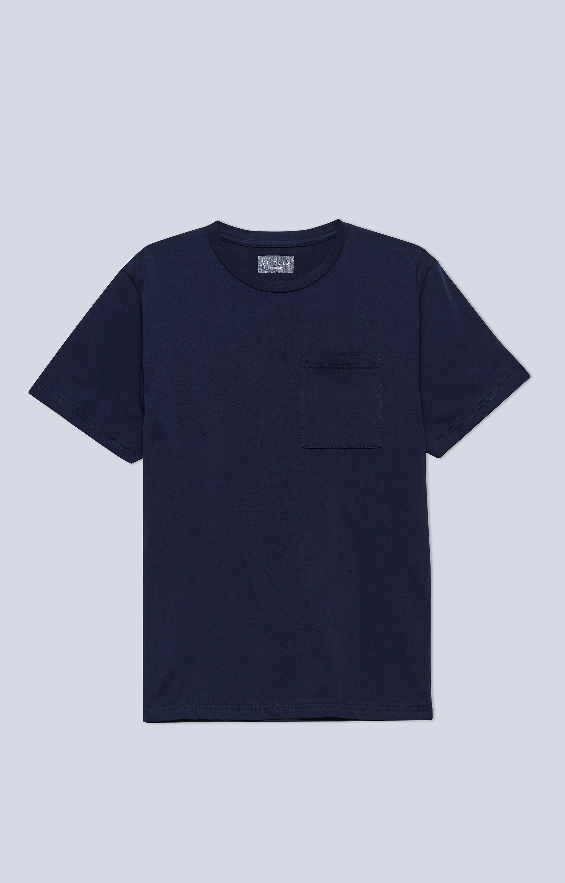 T-shirt z bawełny organicznej, z kieszonką - 4
