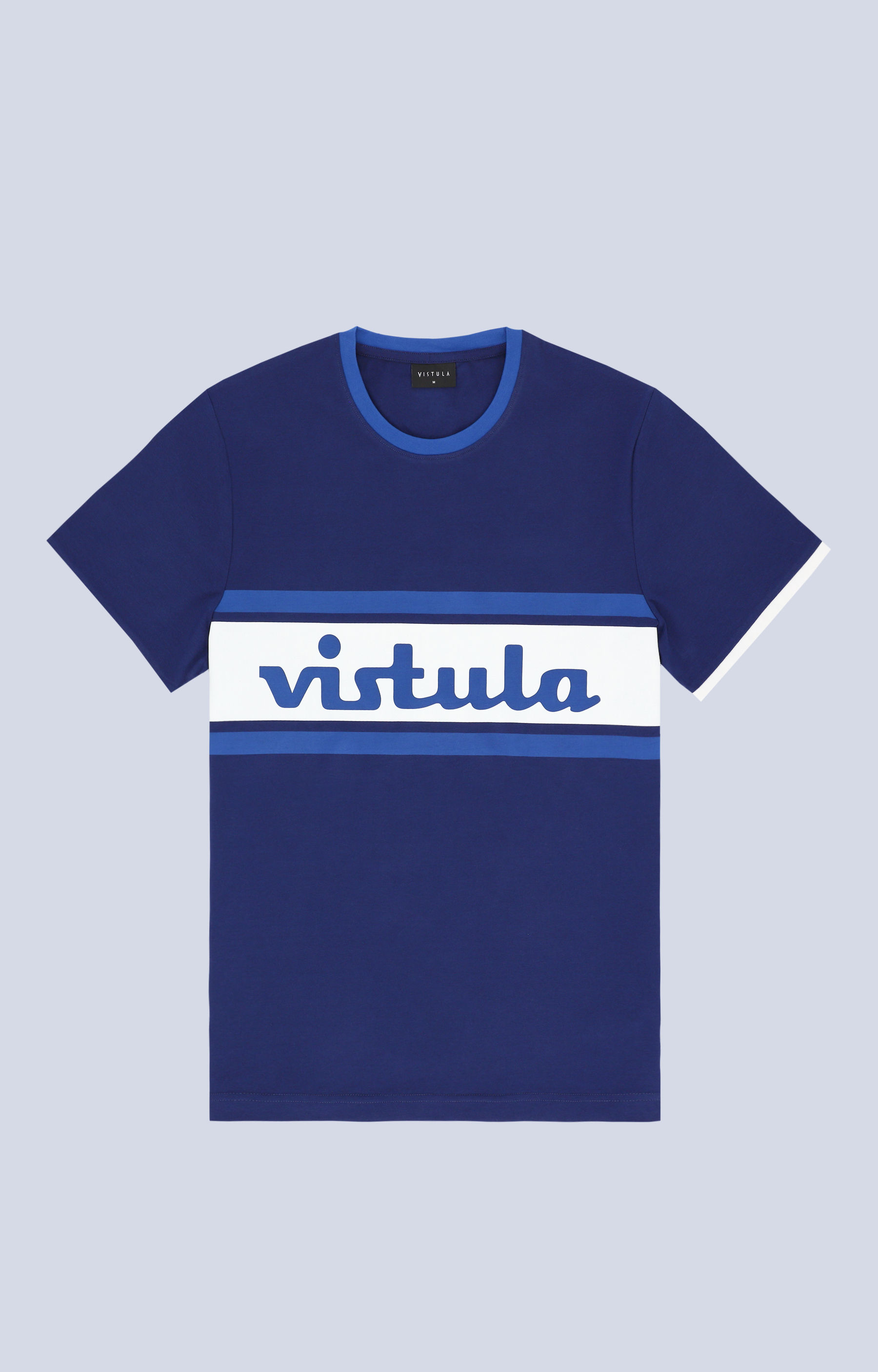Sportowy t-shirt z logo Vistula retro - 5