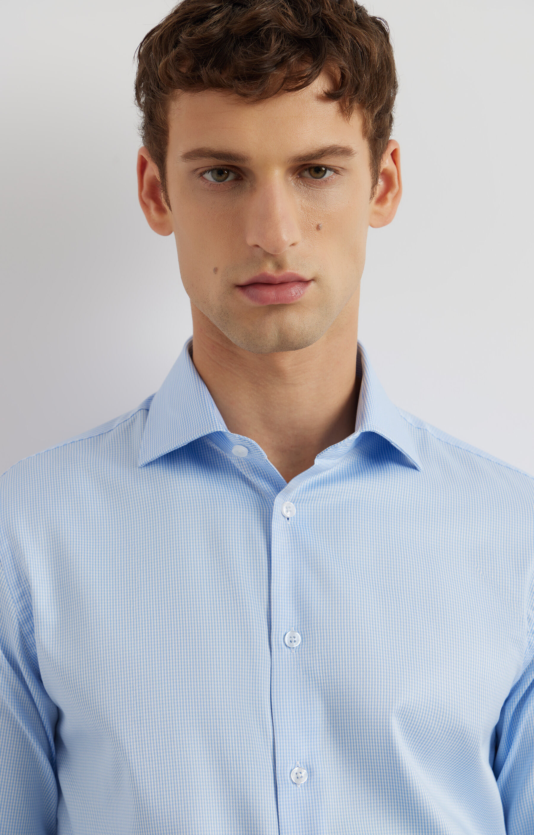 Koszula slim fit w kratkę - 3