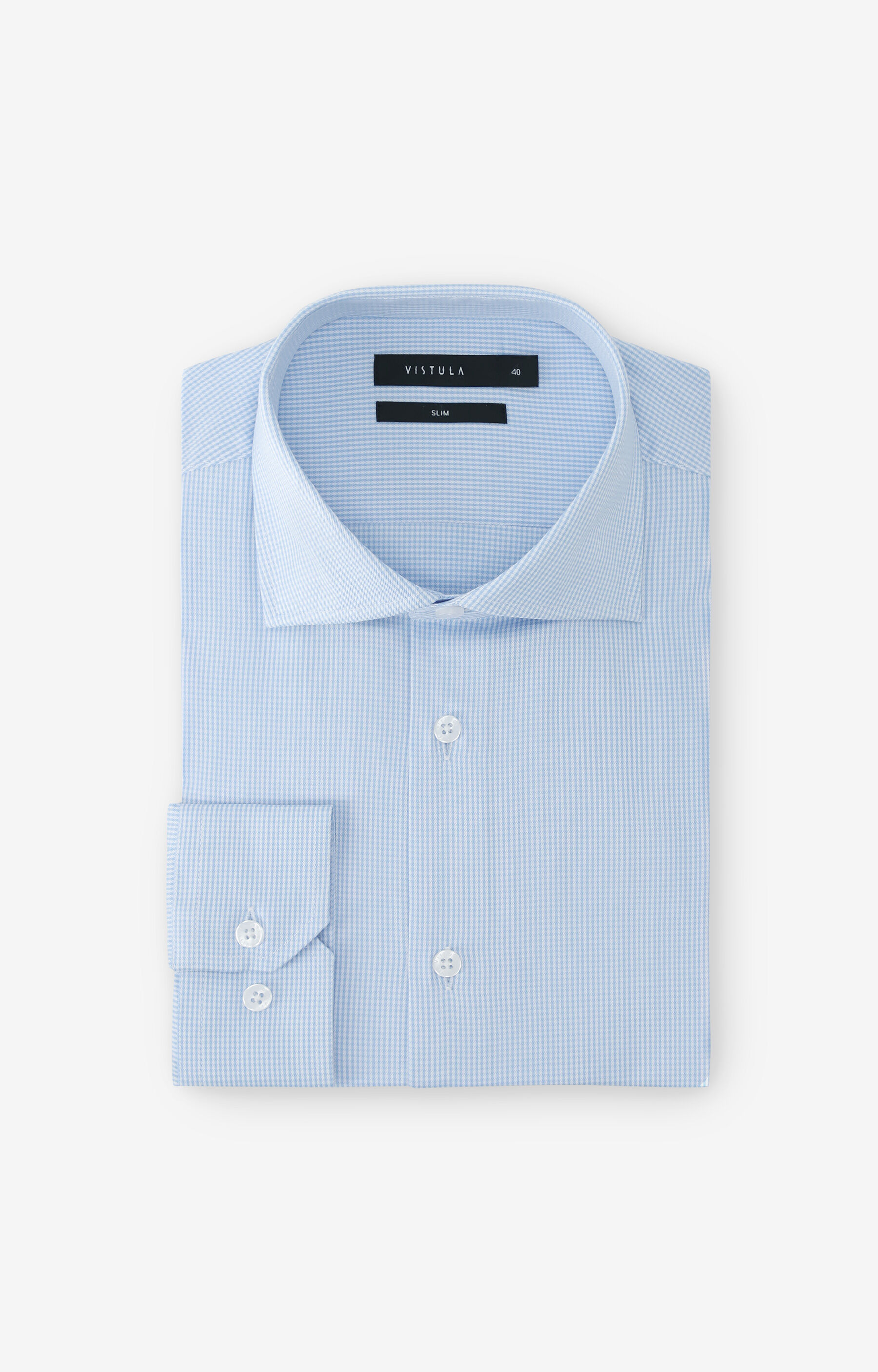 Koszula slim fit w kratkę - 2