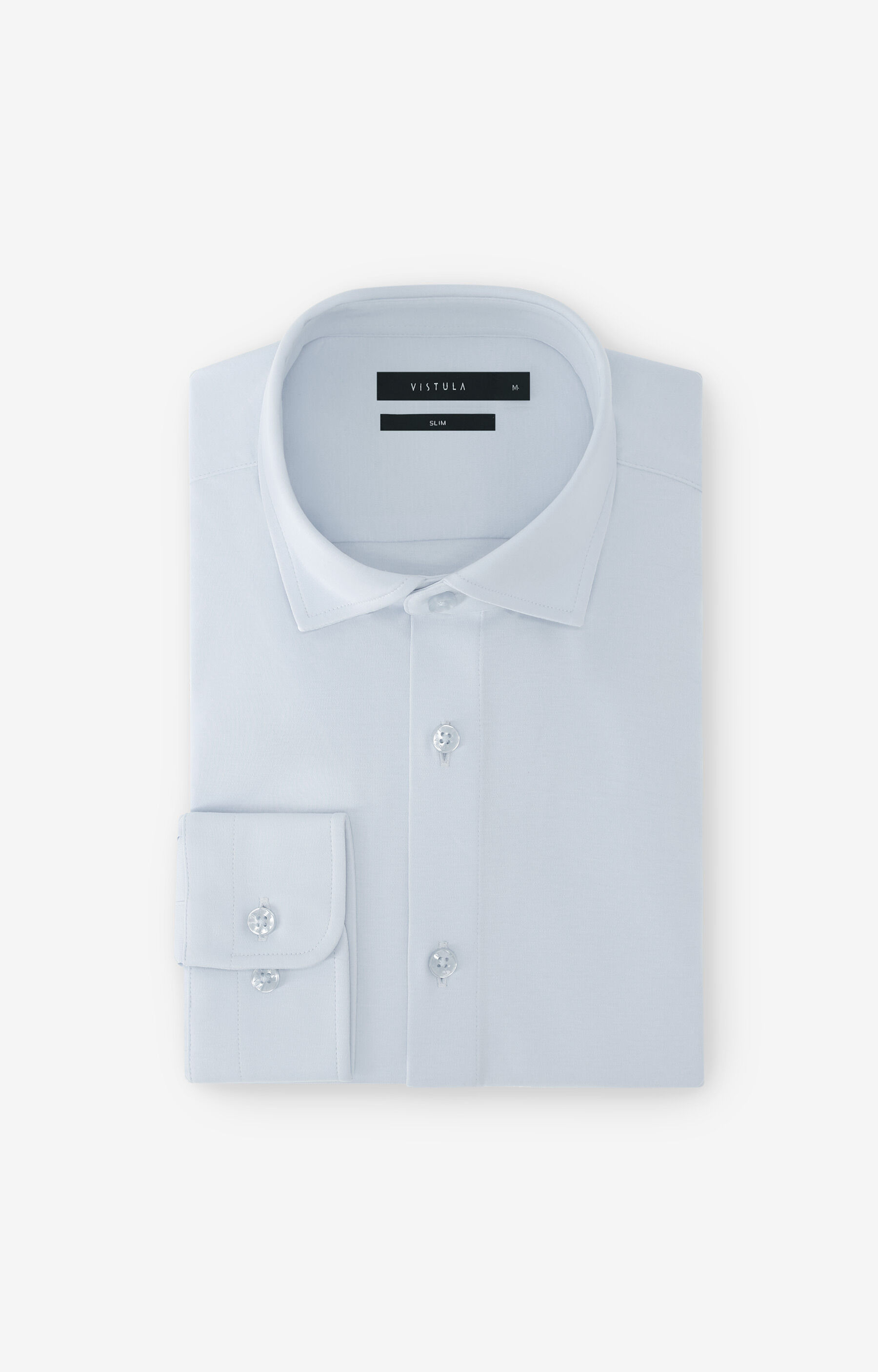 Dzianinowa koszula slim - 2