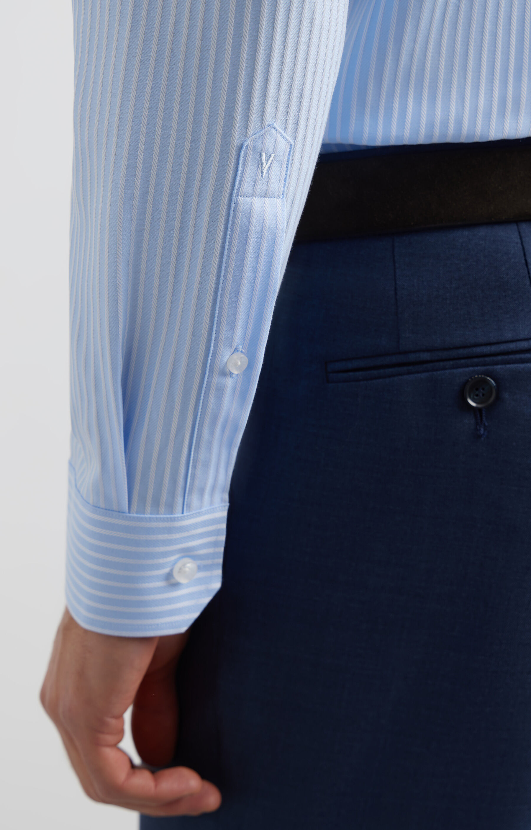 Koszula slim w prążek - 6