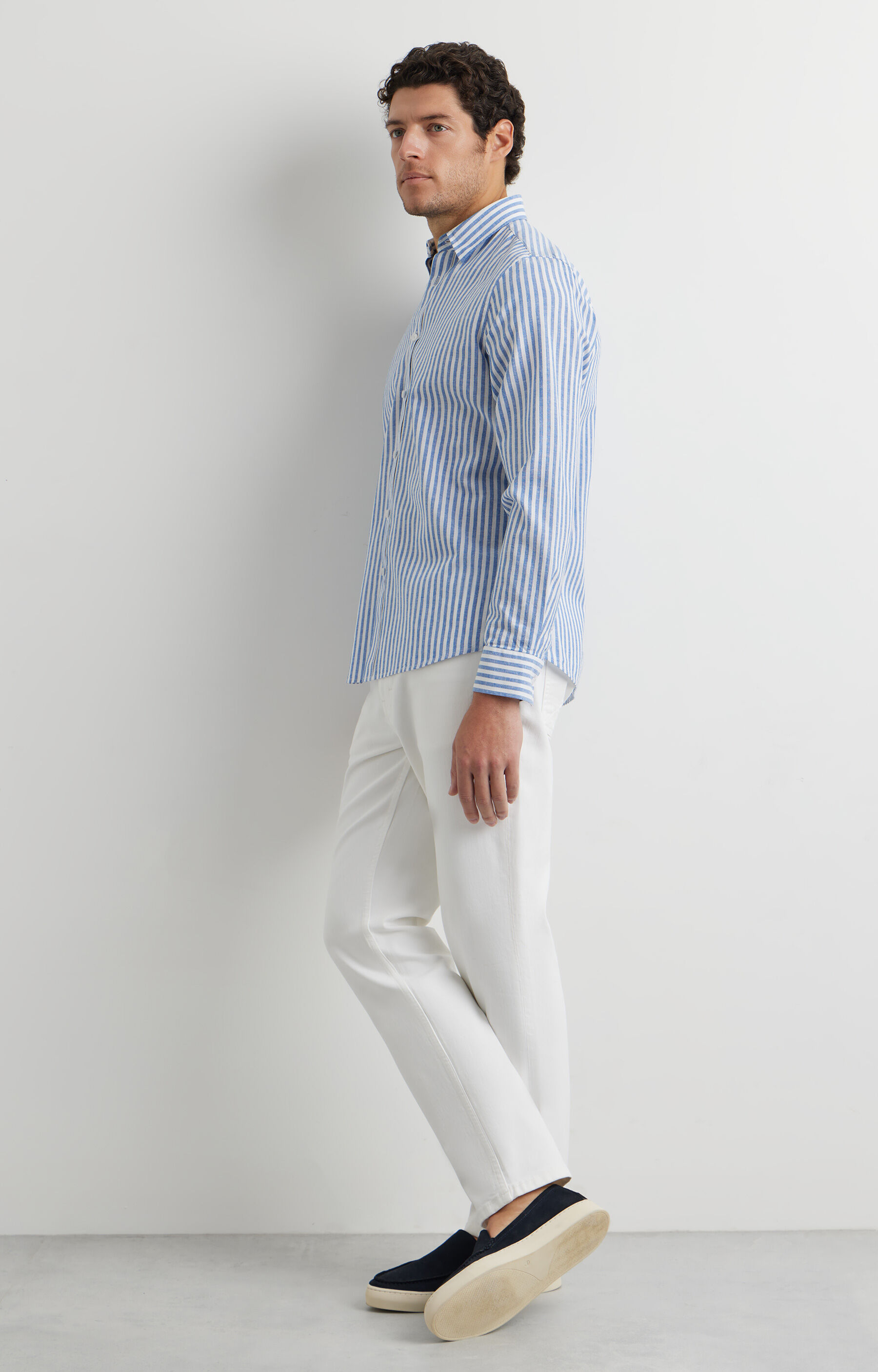 Koszula regular w paski - 5