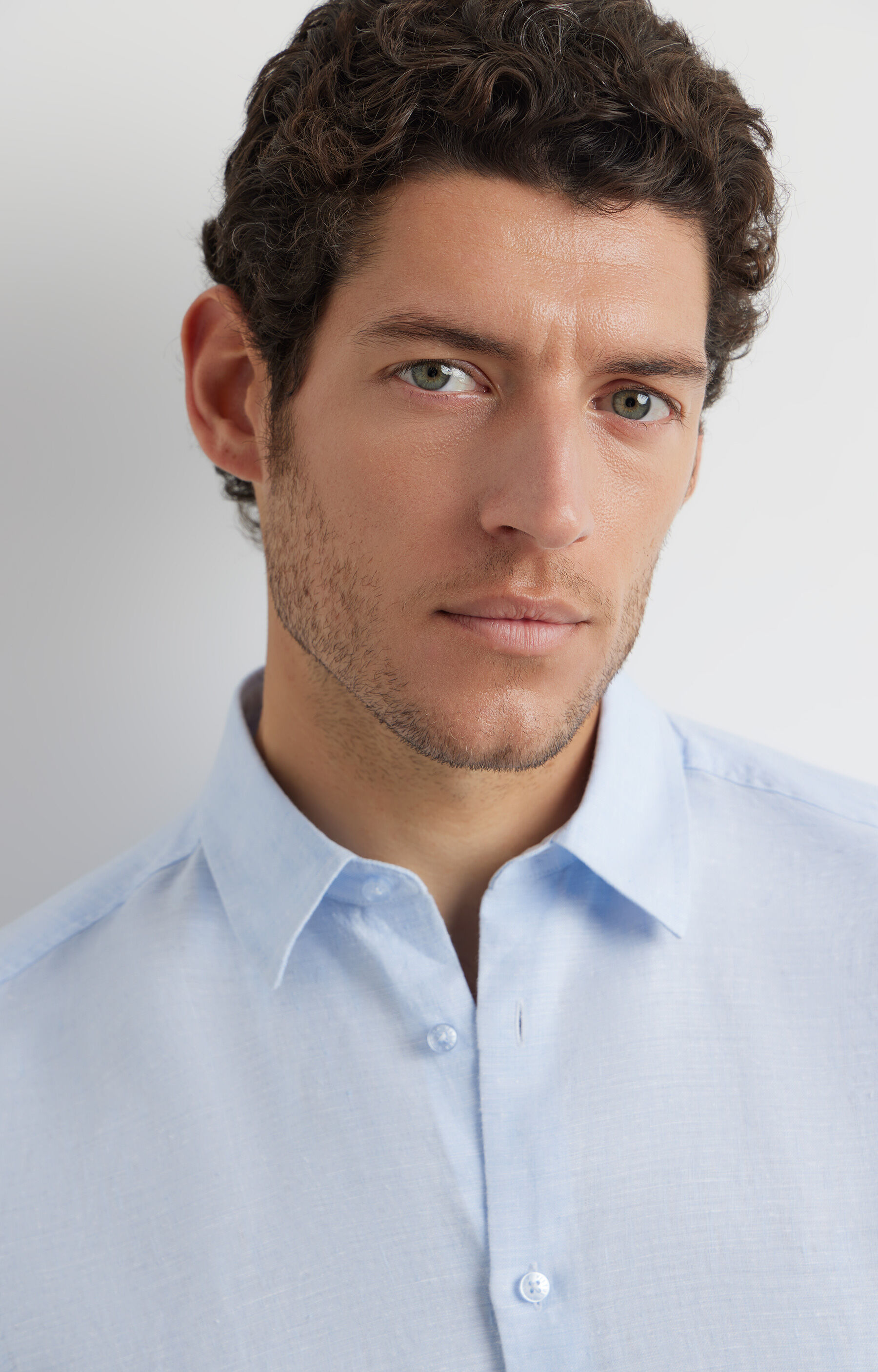 Lniana koszula regular - 3