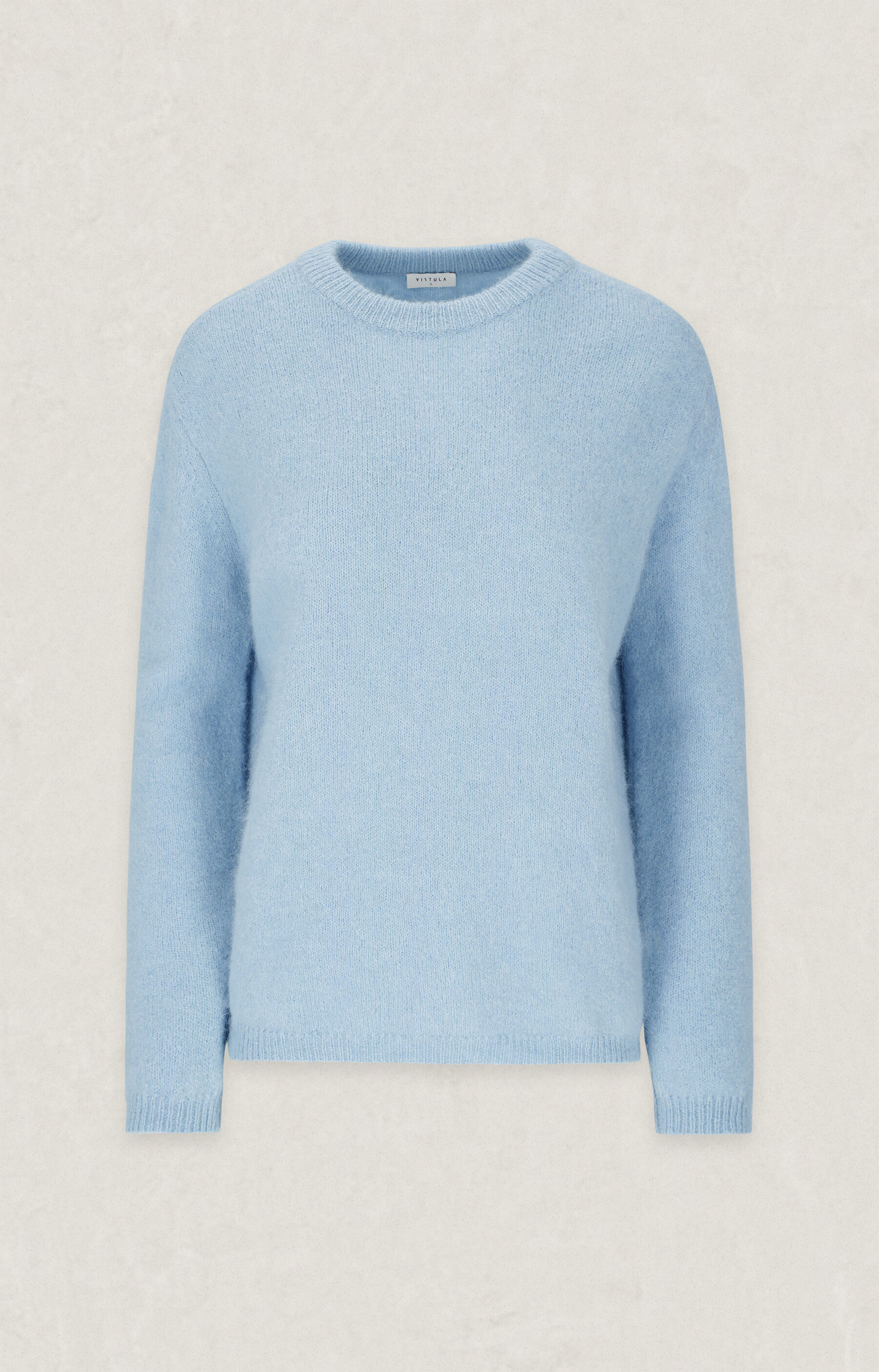 Moherowy sweter round neck - 2