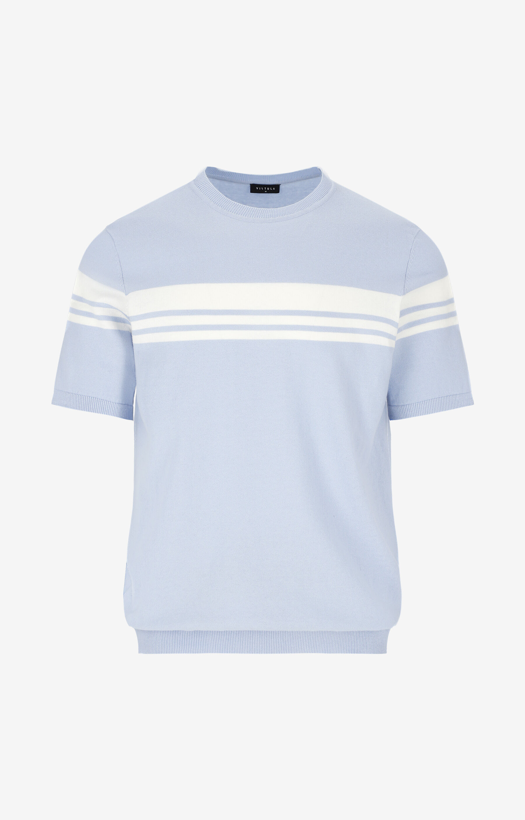 T-shirt swetrowy regular - 2