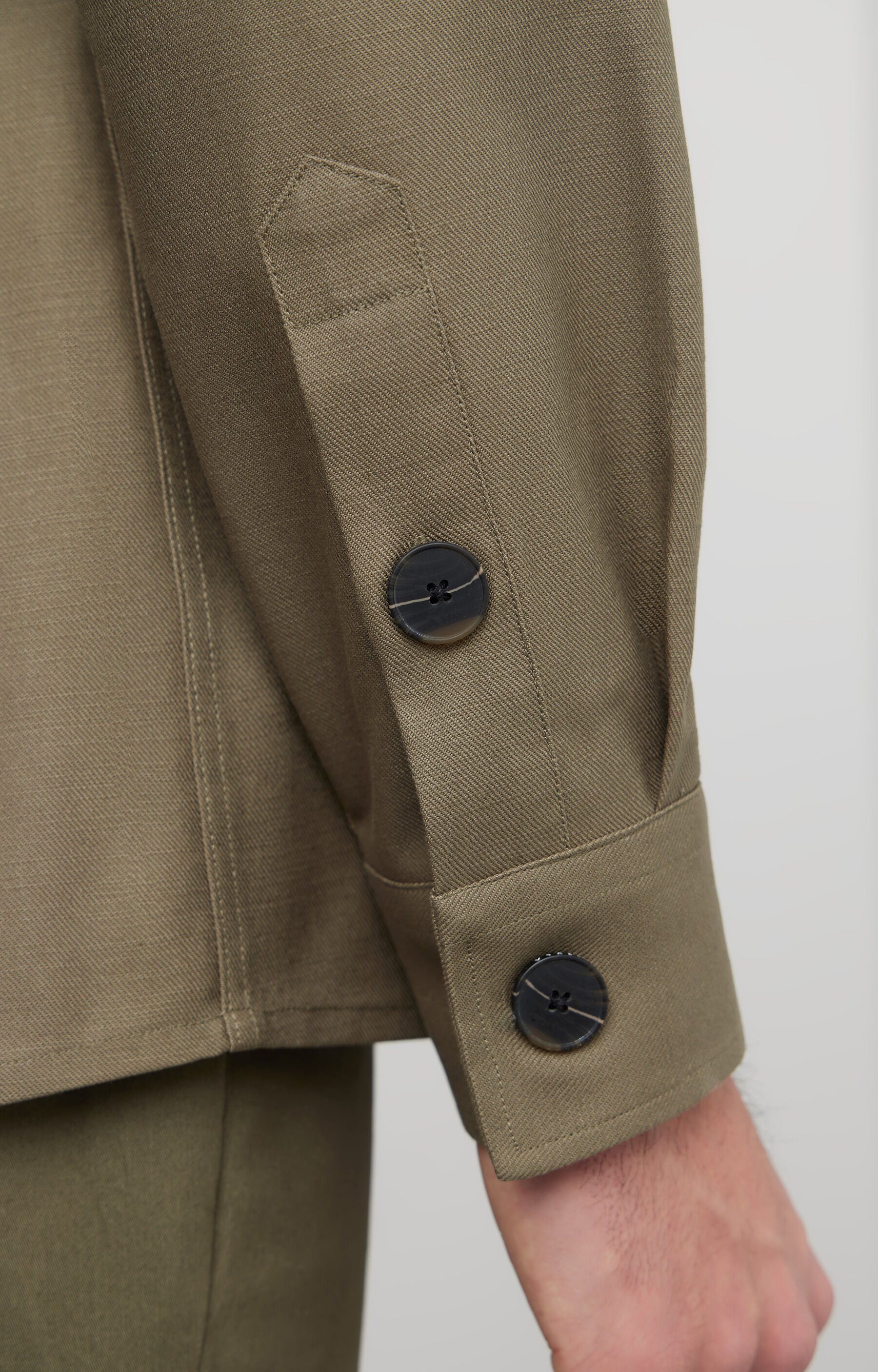 Koszula regular z kieszeniami - 4