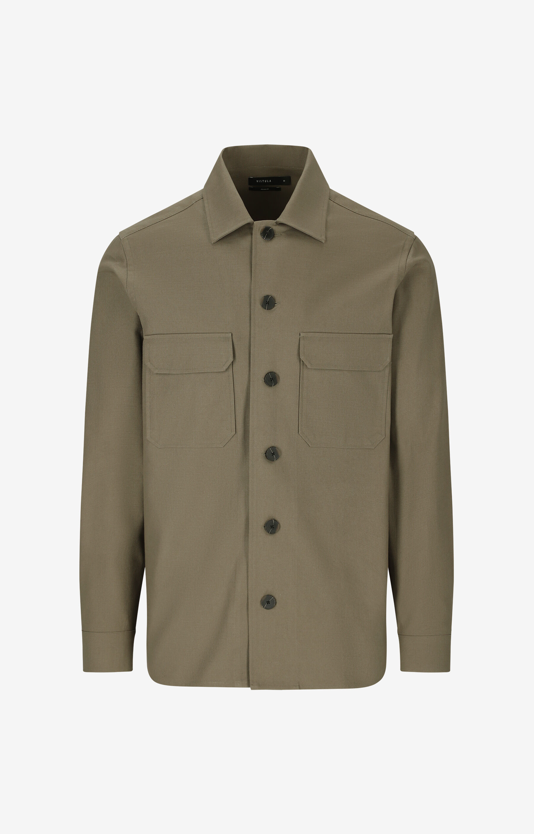 Koszula regular z kieszeniami - 2
