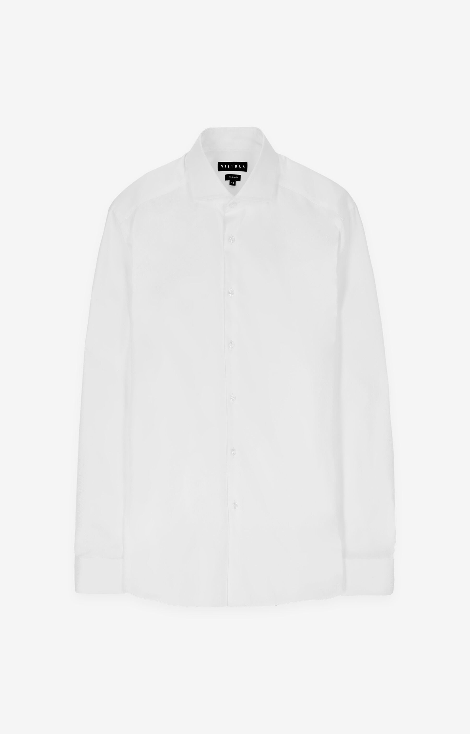 Koszula slim fit z bawełny Two Ply - 2