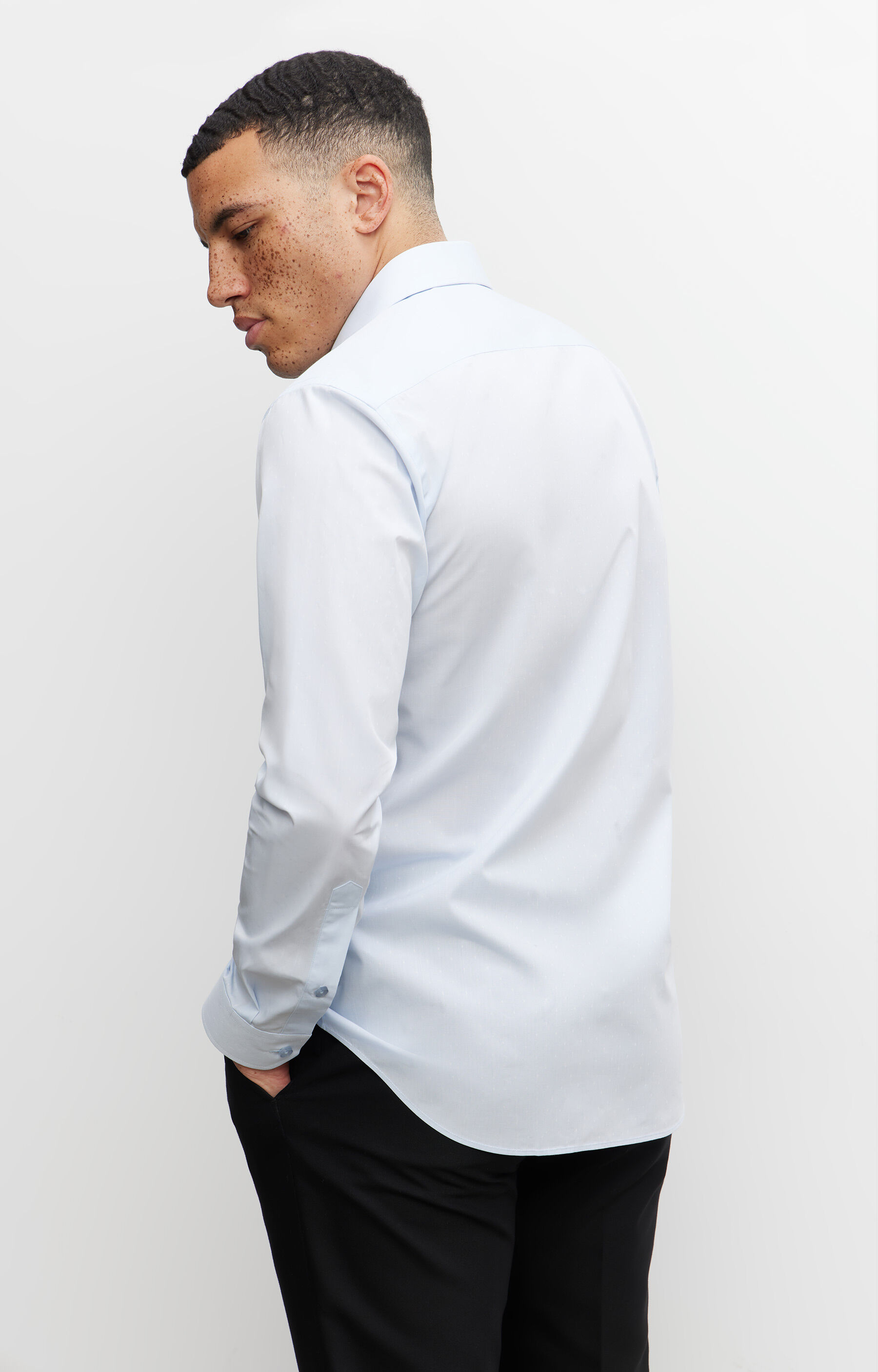 Bawełniana koszula slim fit - 5