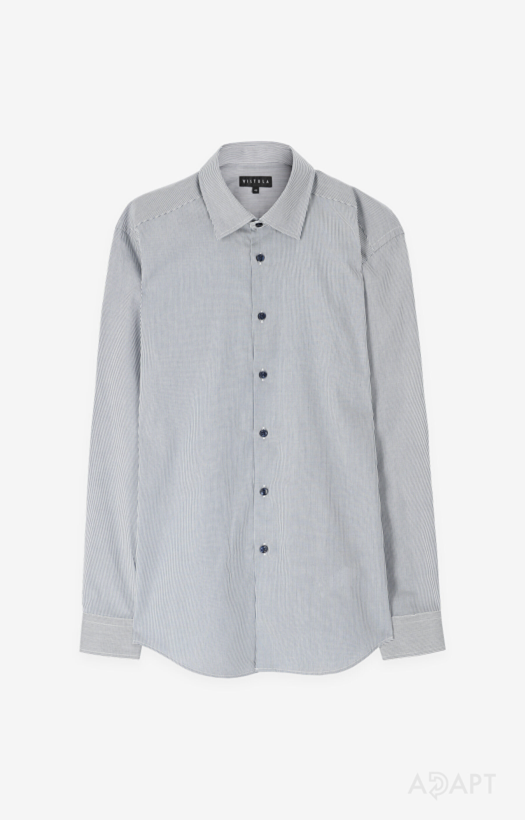 Koszula slim fit z bawełny organicznej - 2