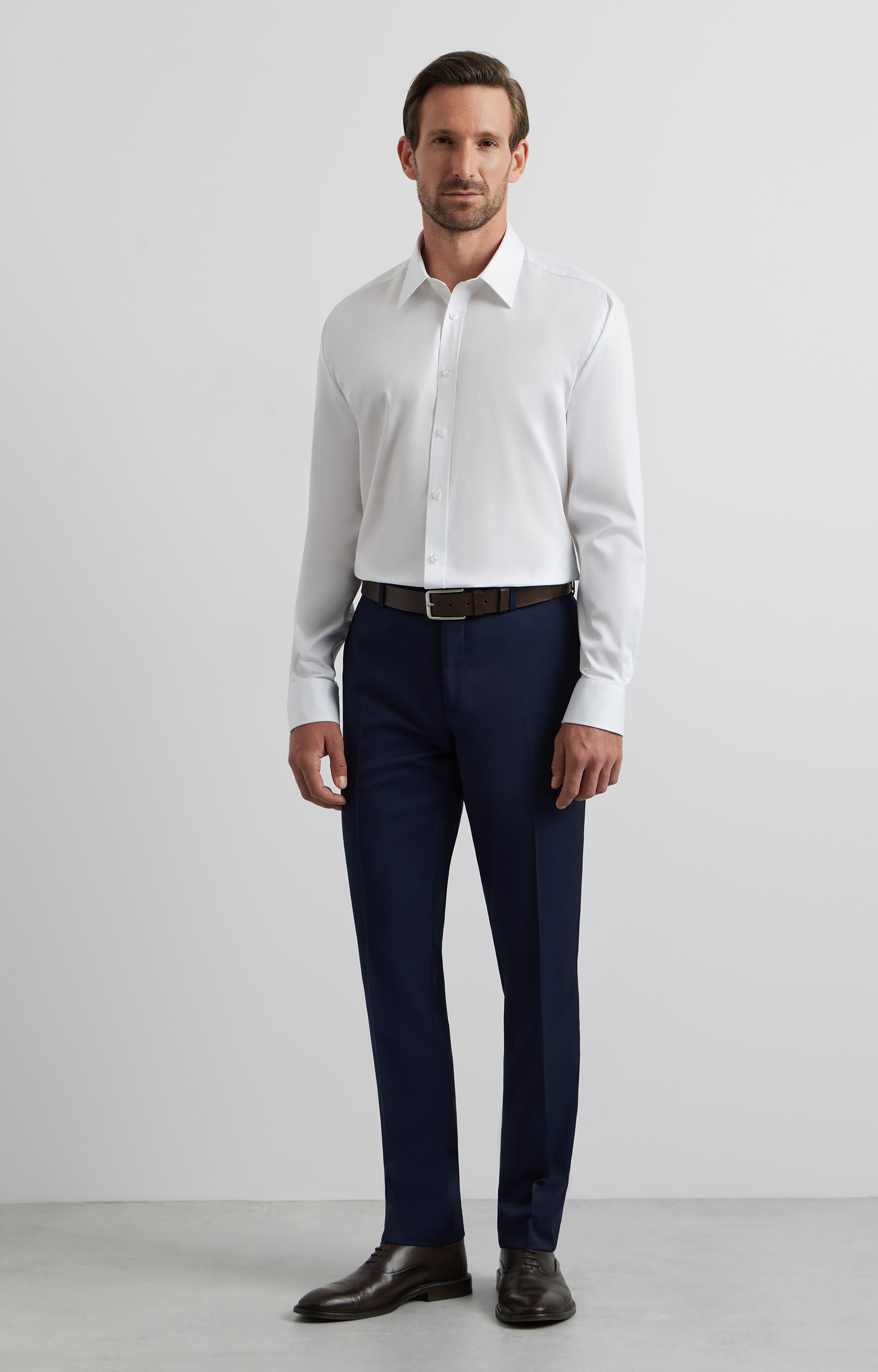 Koszula regular z bawełny Two Ply - 5