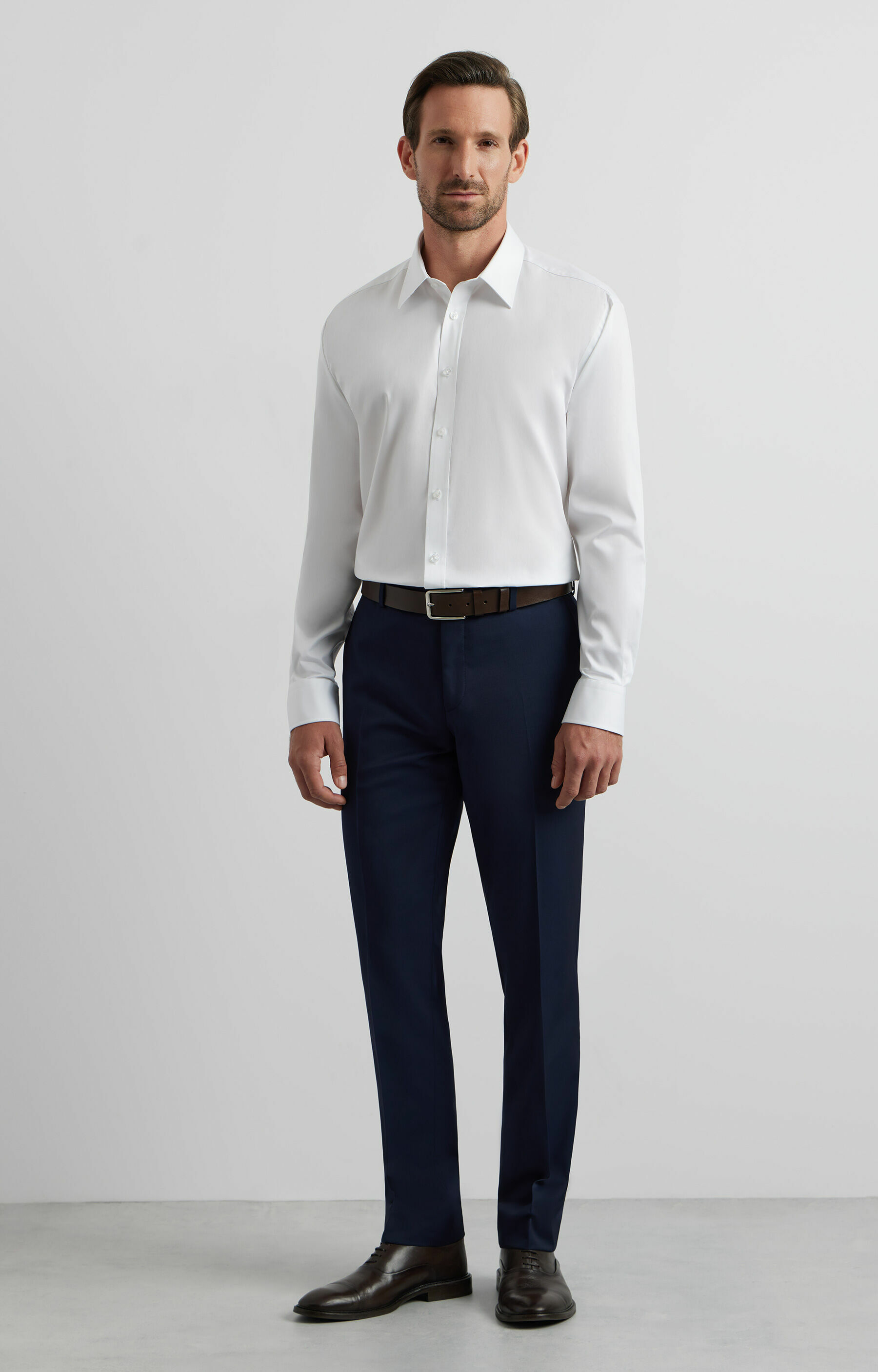 Koszula regular z bawełny Two Ply - 5