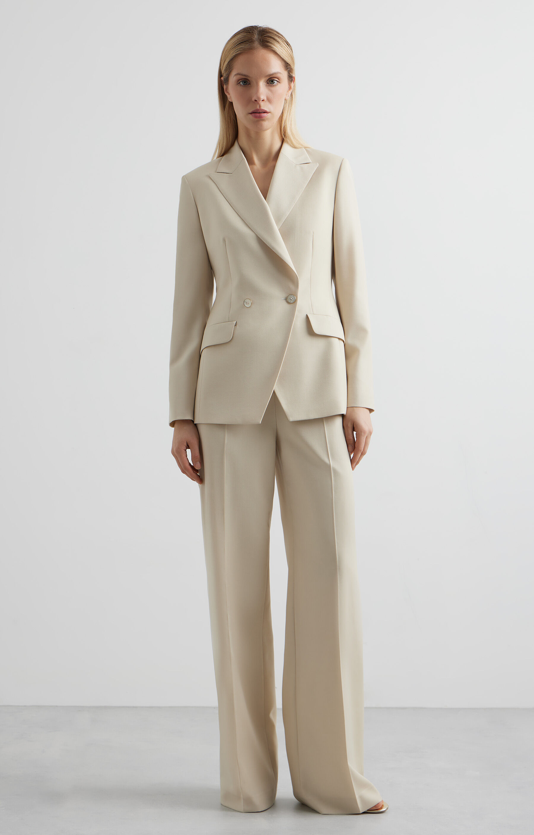 Dwurzędowa marynarka slim do garnituru - Mix&Match - 3