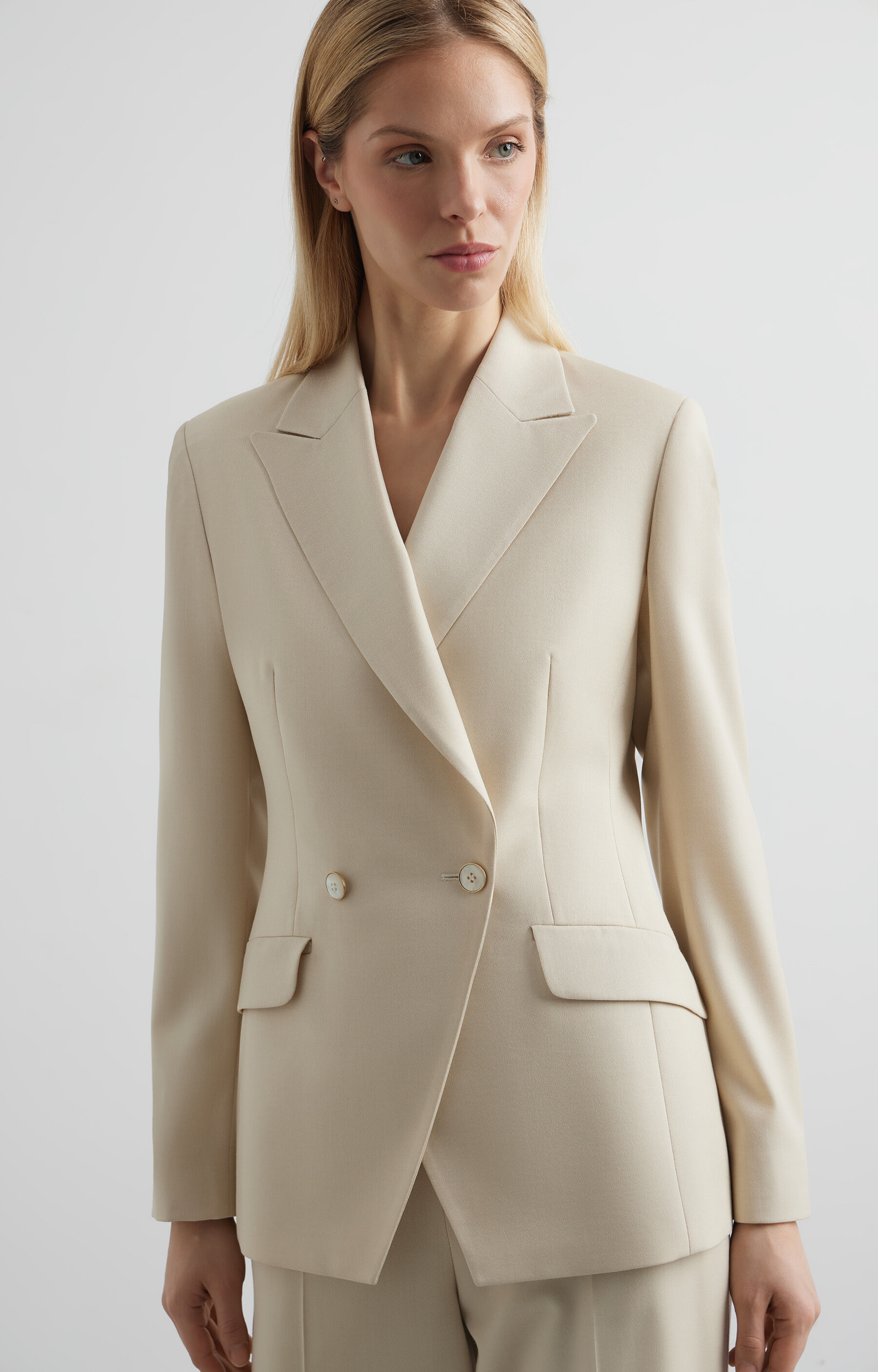 Dwurzędowa marynarka slim do garnituru - Mix&Match - 5