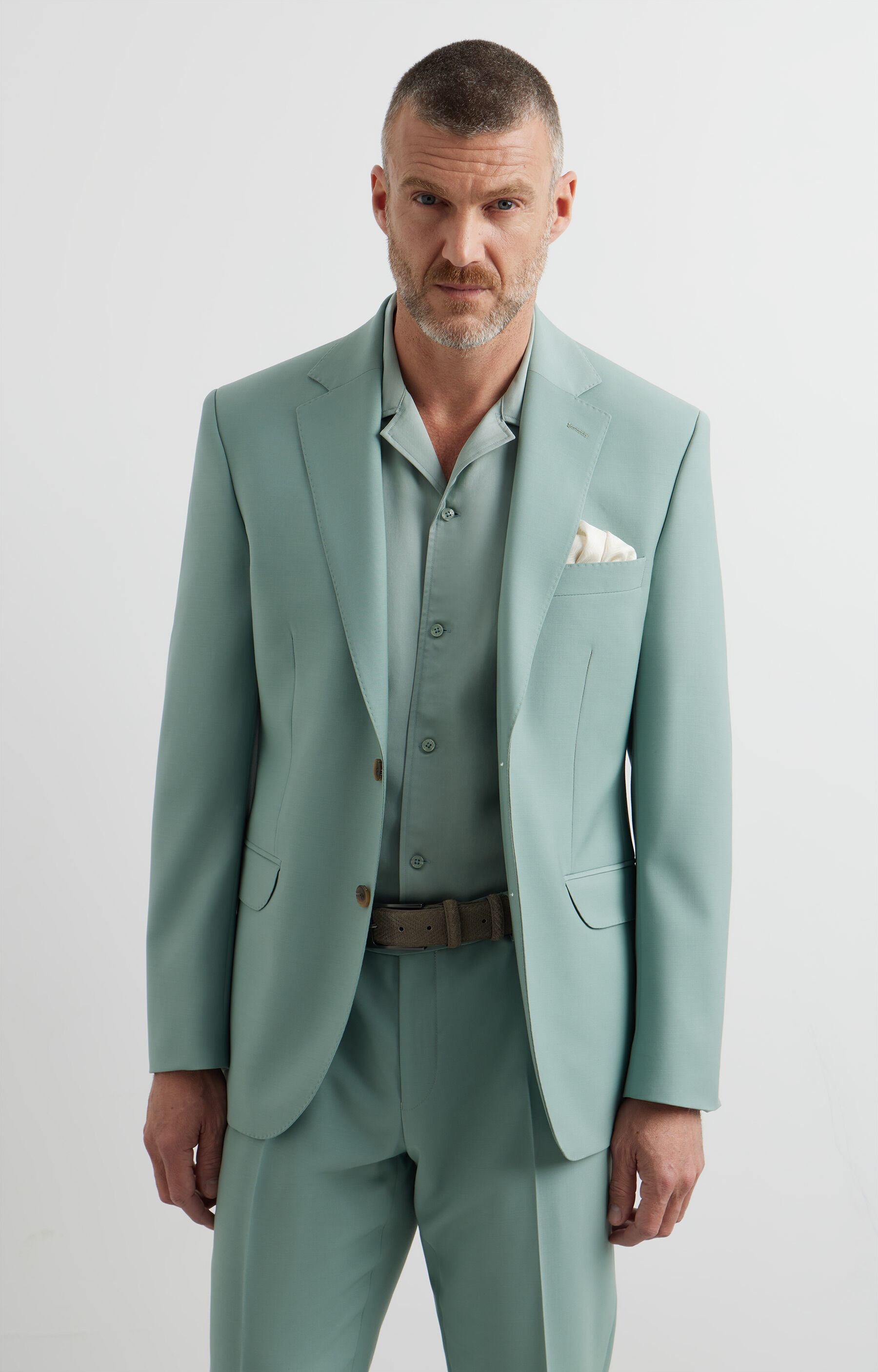 Miętowa marynarka - set VISTULA