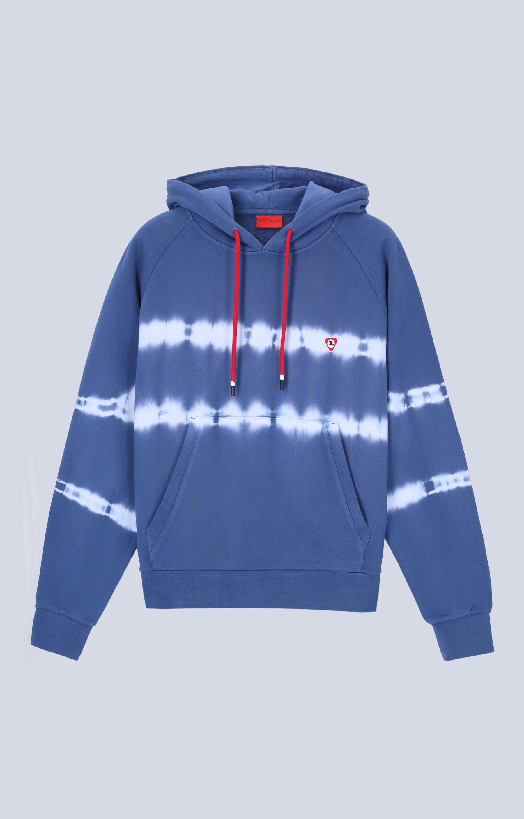 Bluza z kapturem, farbowana ręcznie - 4