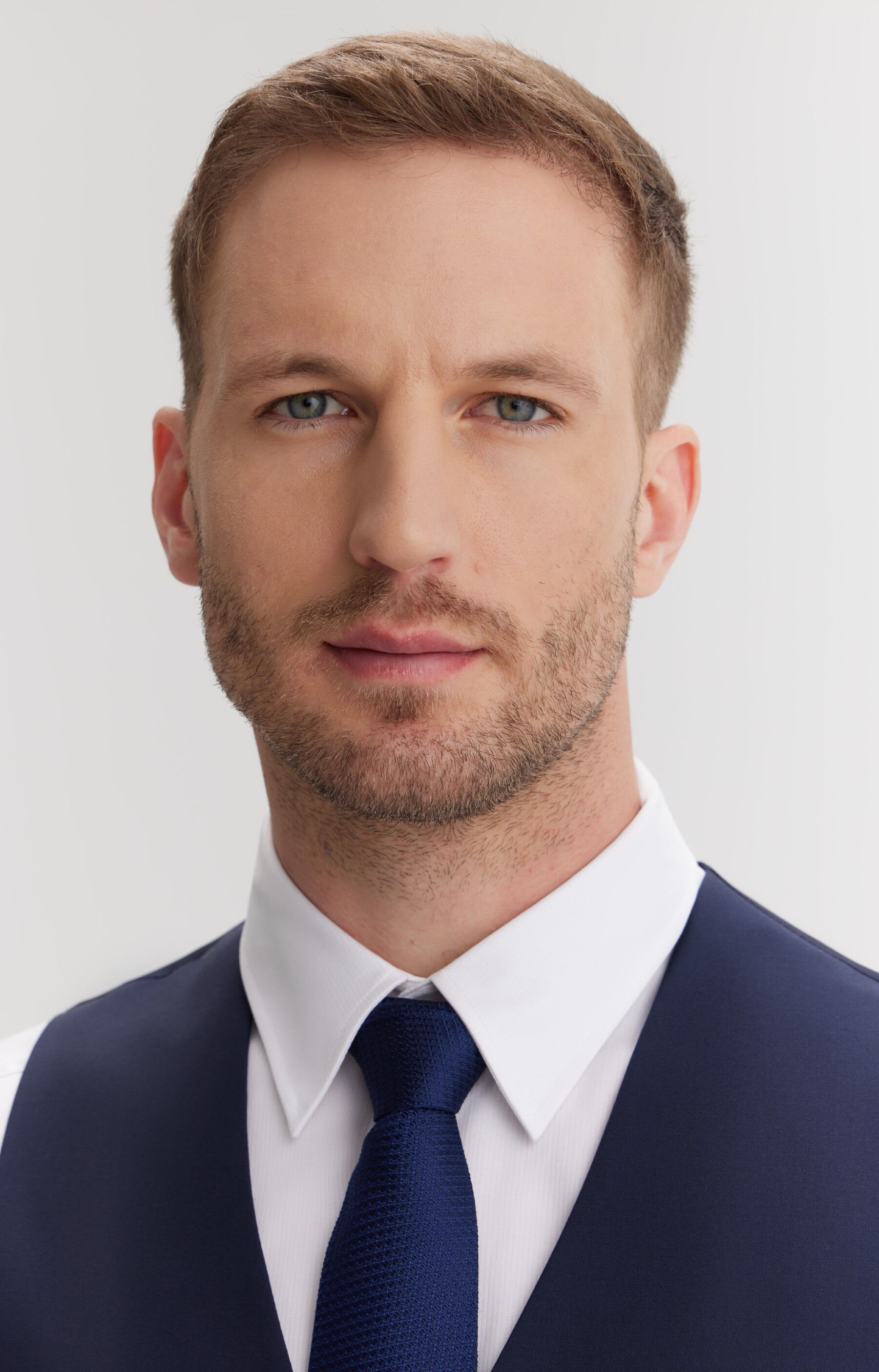 Kamizelka super slim z włoskiej wełny - 4