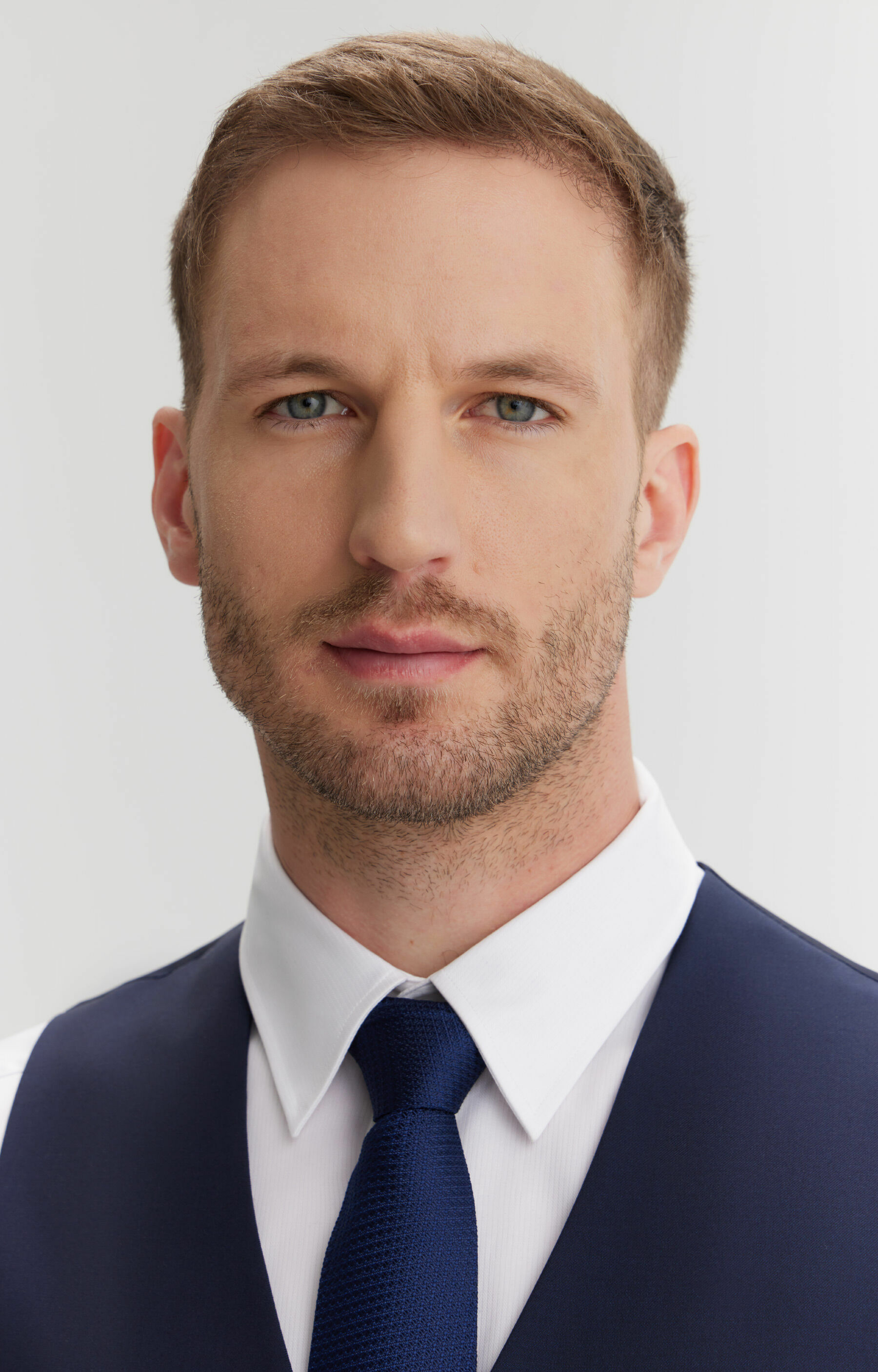 Kamizelka super slim z włoskiej wełny - 4