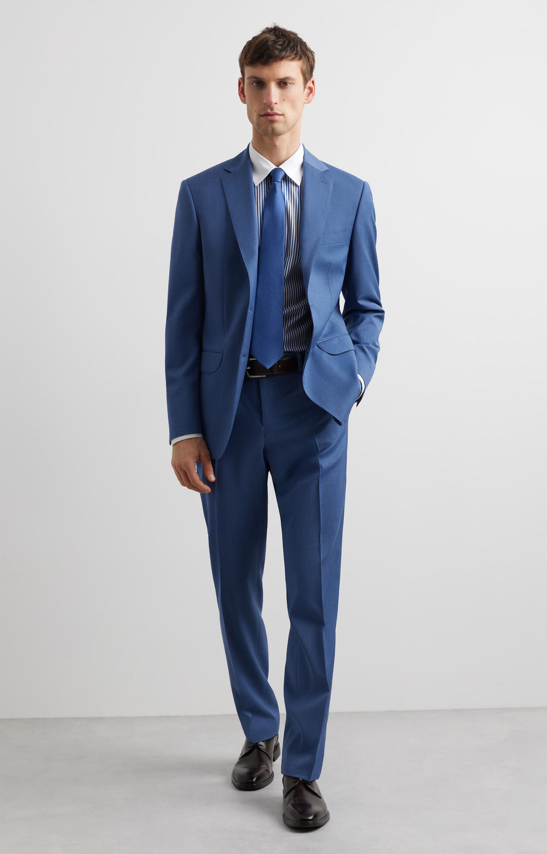 Koszula slim w paski - 8