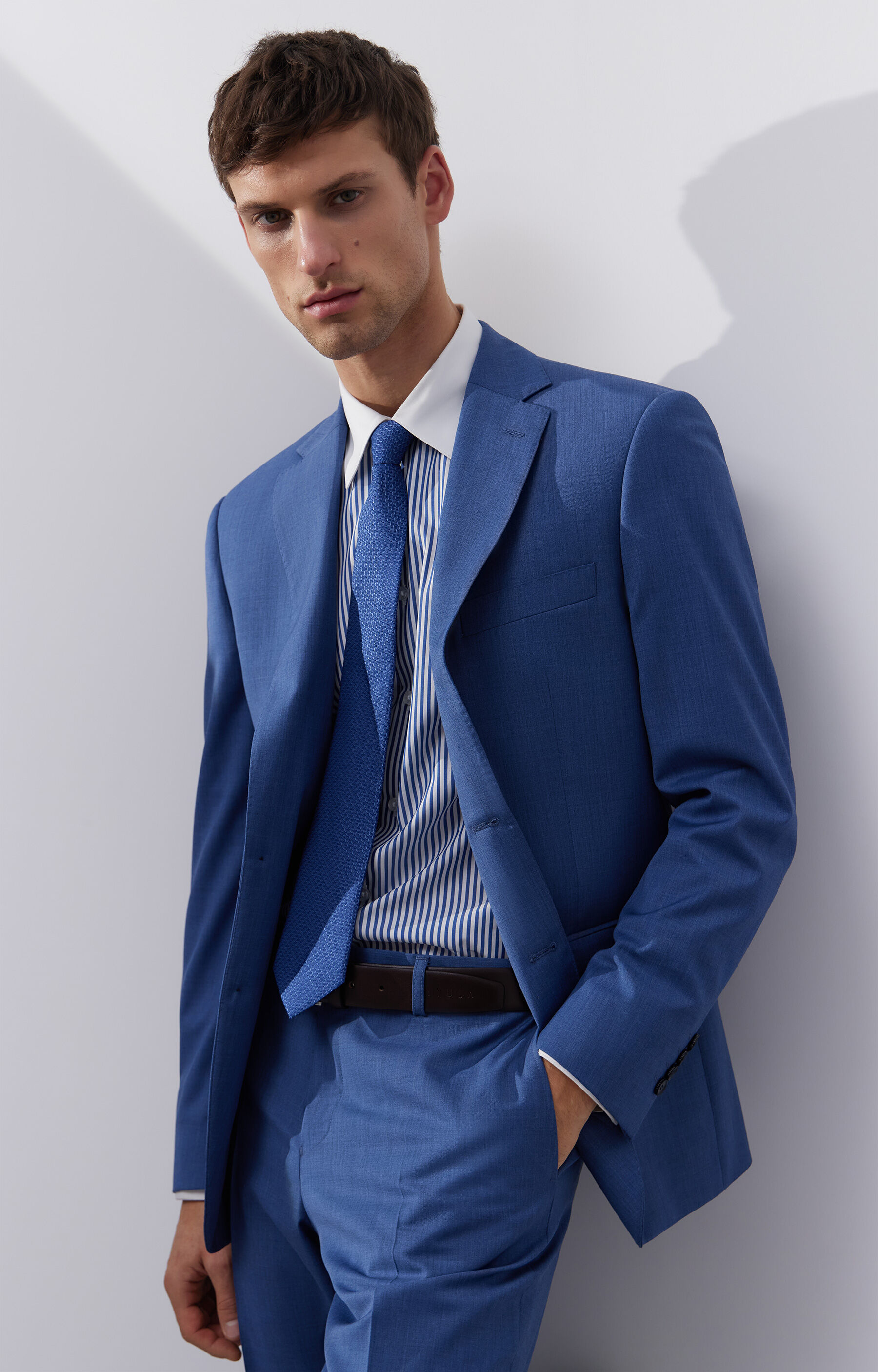 Koszula slim w paski - 11