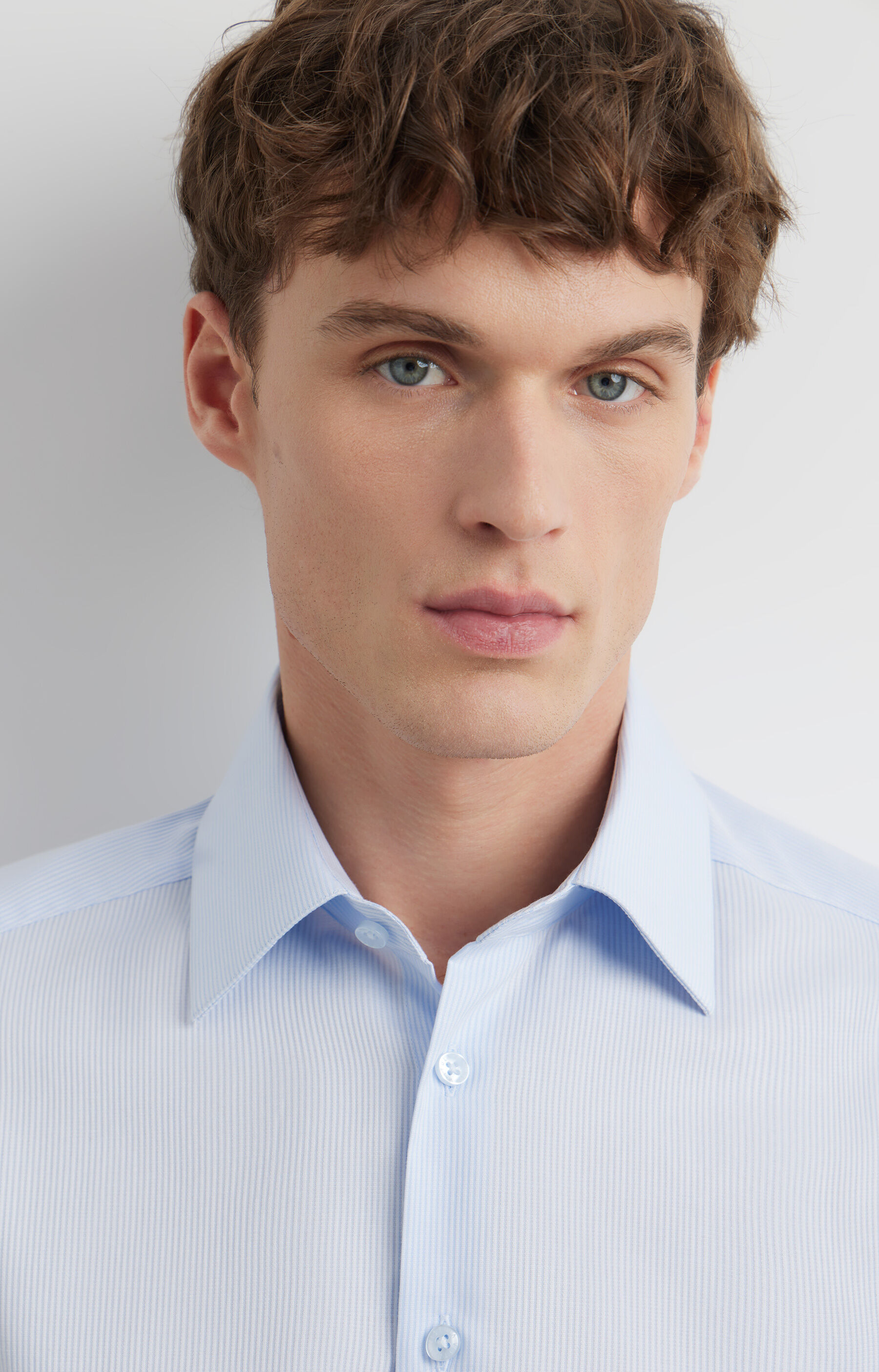 Koszula slim w prążek - 3