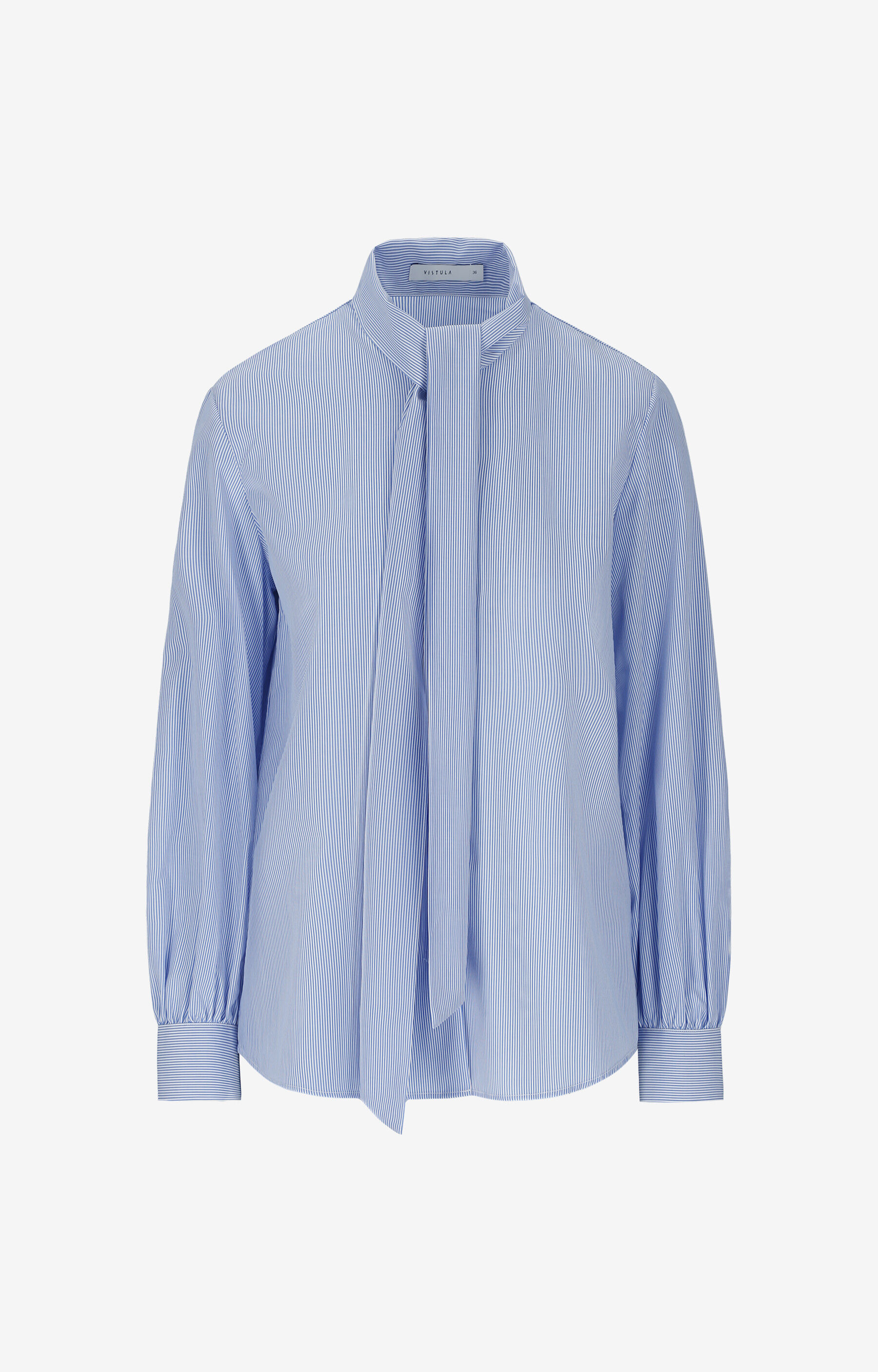 Koszula slim z wiązaniem - 10