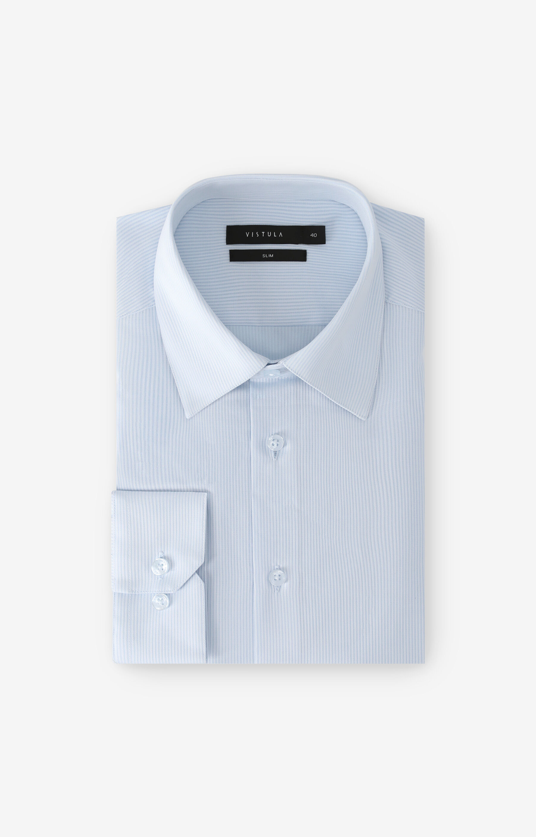 Koszula slim w prążek - 2