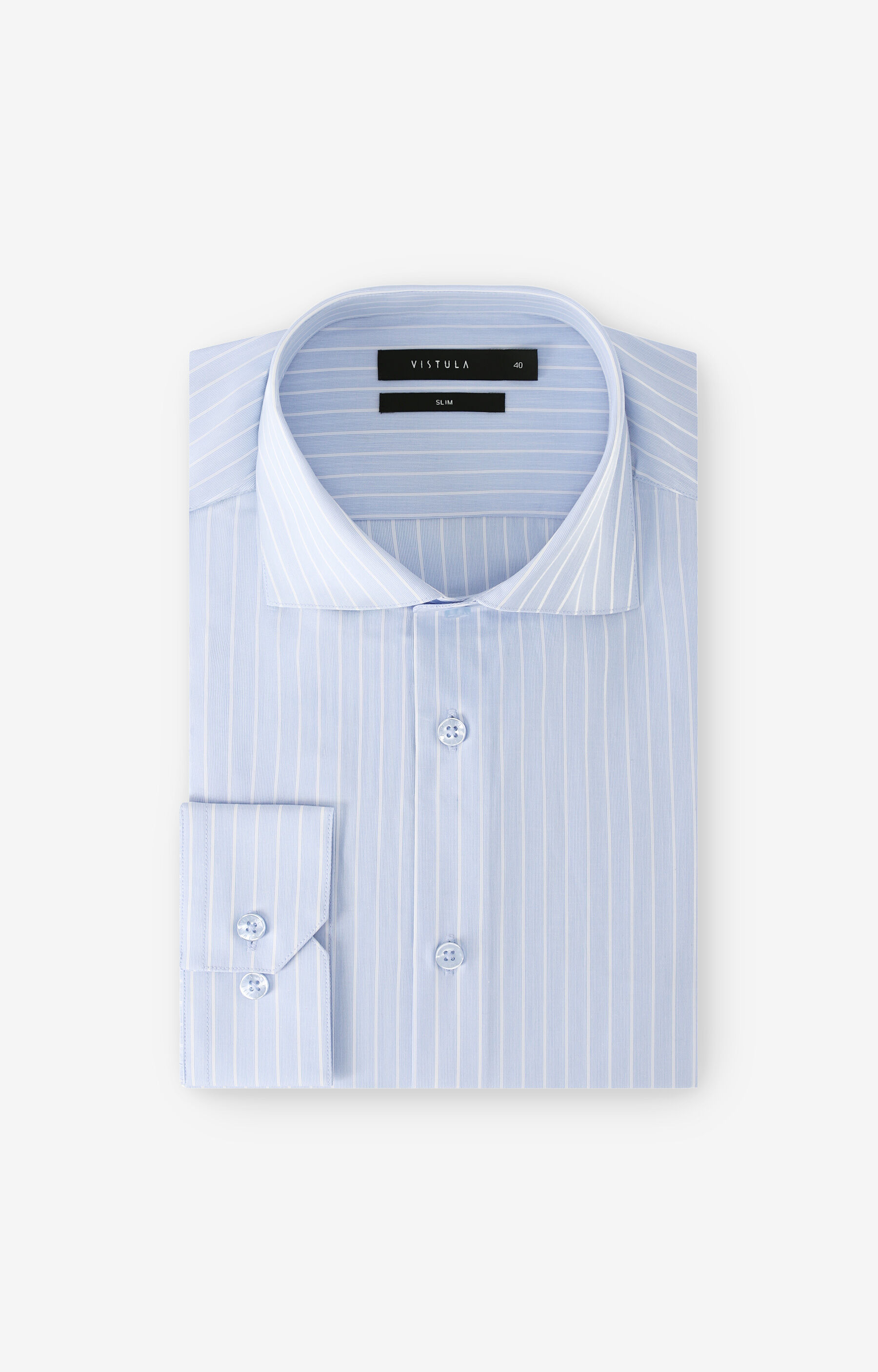 Koszula slim w jodełkę - 2