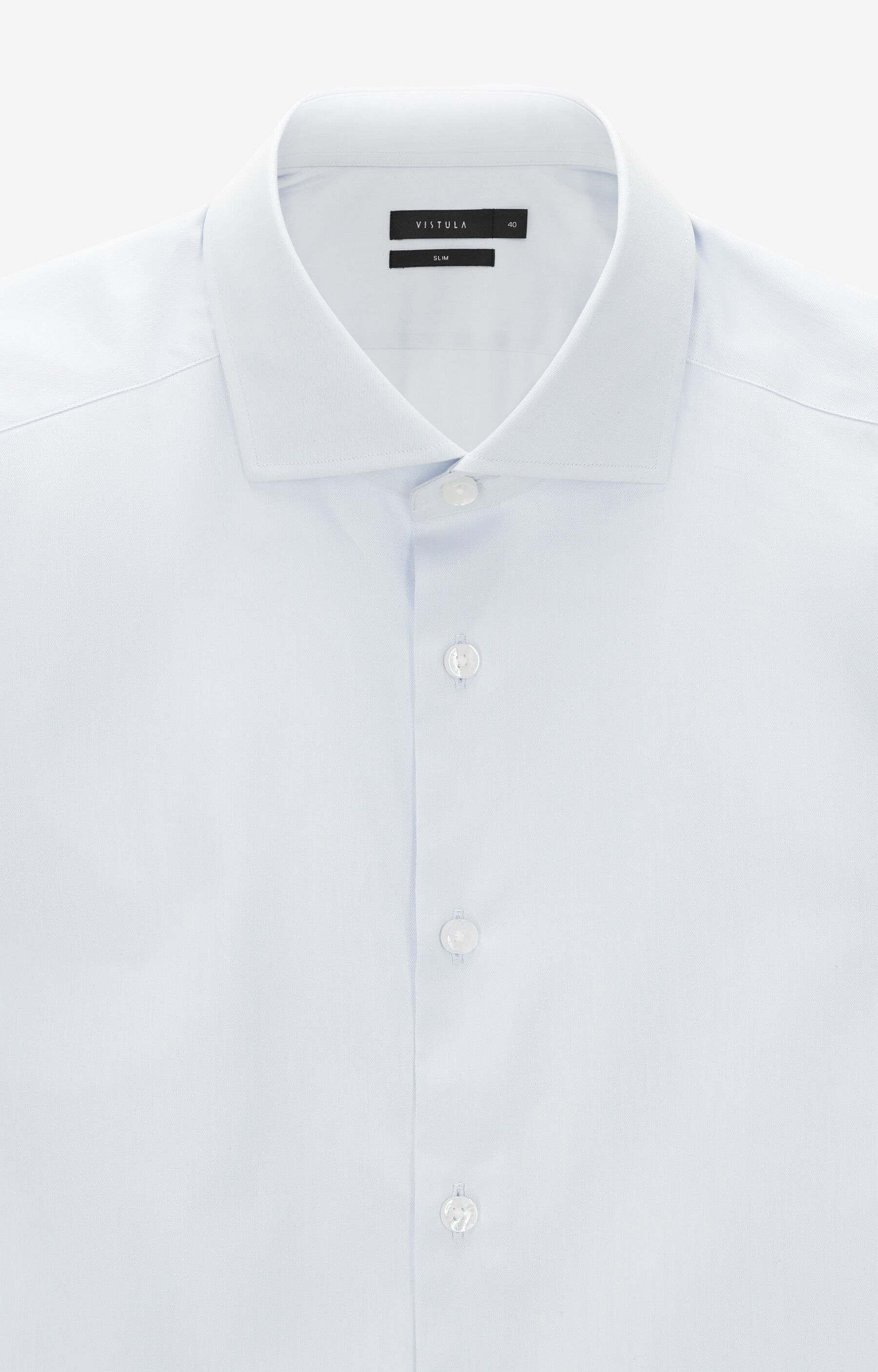 Koszula slim fit z bawełny Two Ply - 7