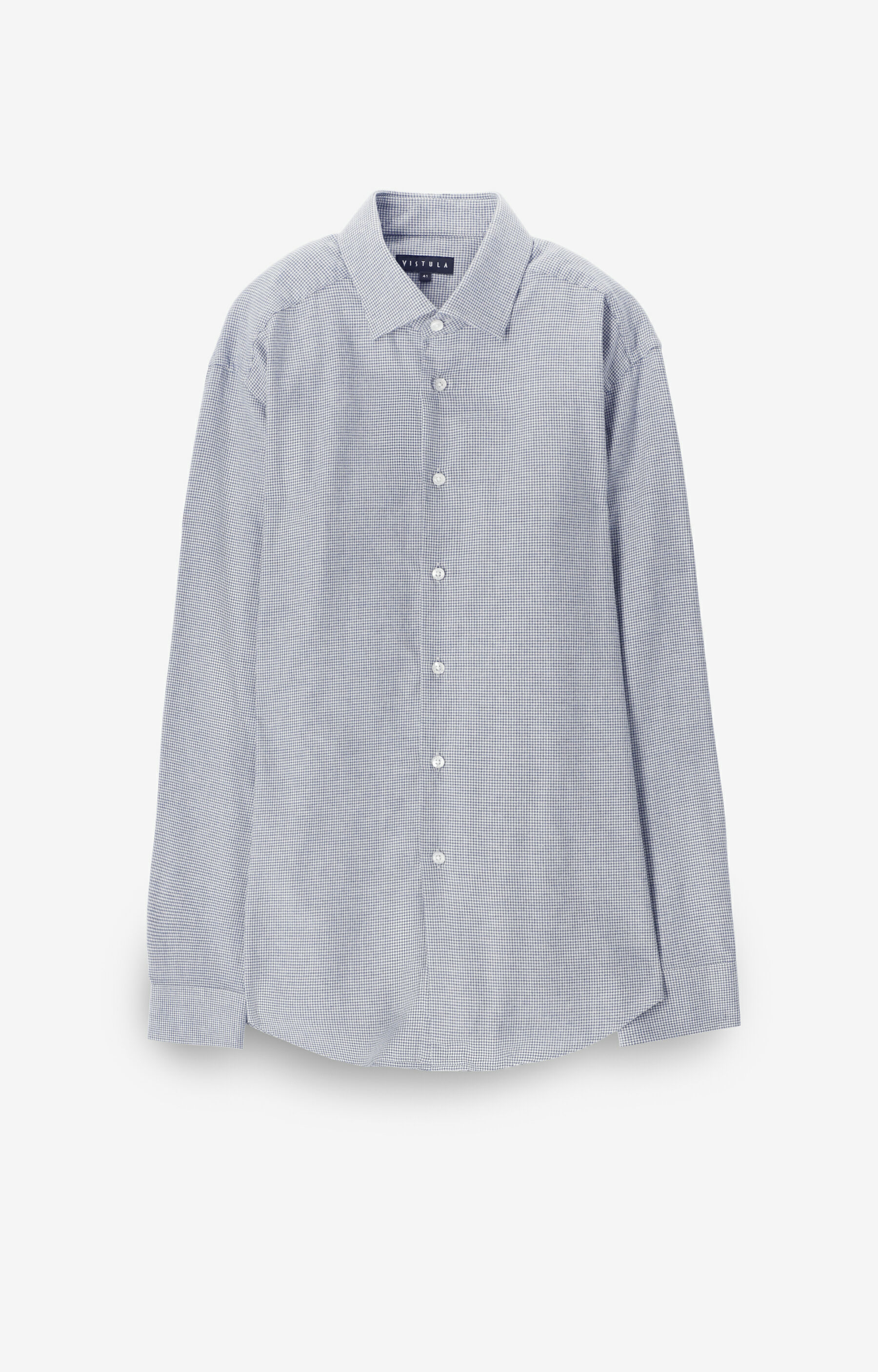 Flanelowa koszula slim fit w pepitę - 2